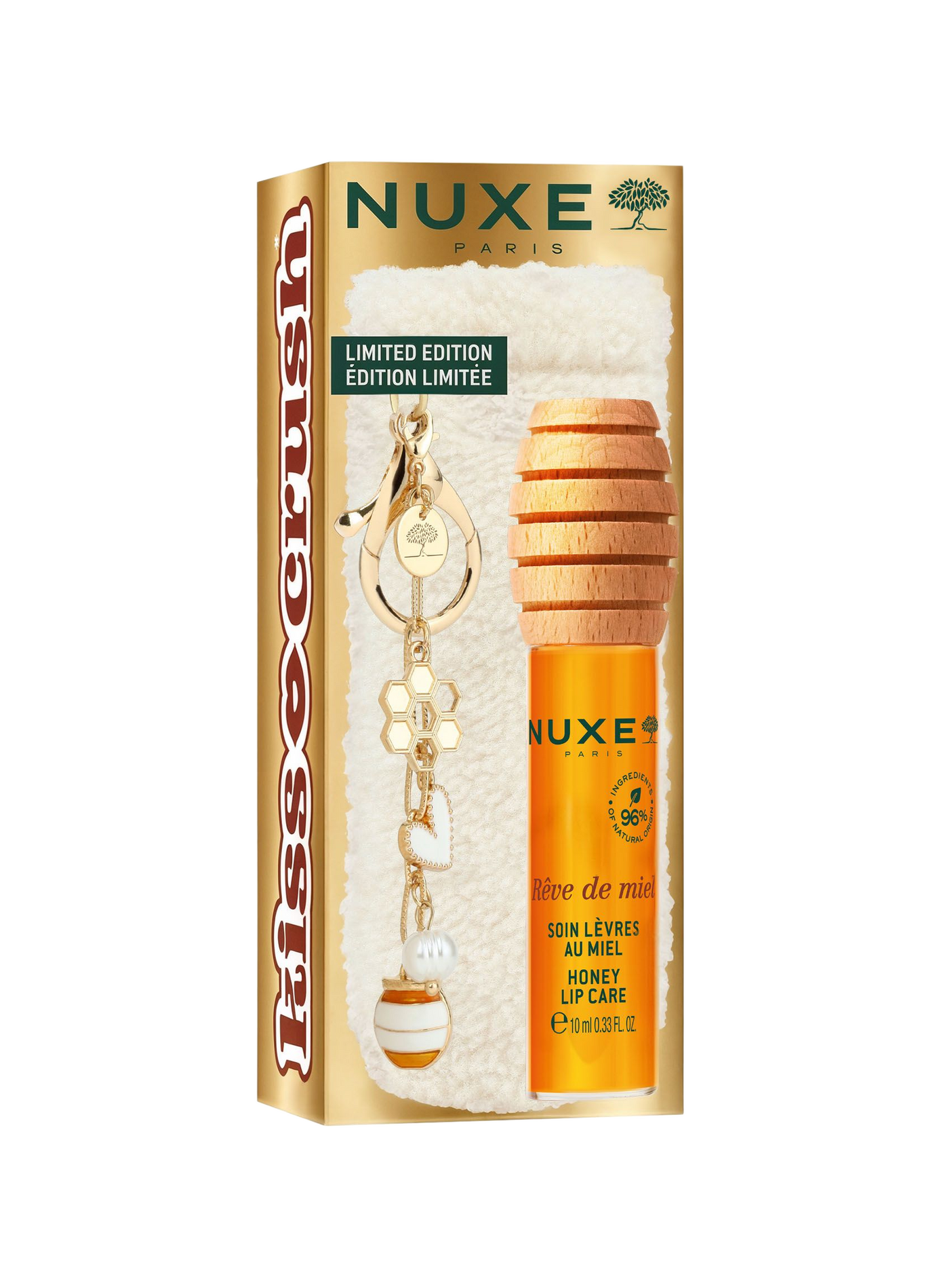 Nourishing Lip Balm Rêve de Miel® with case and charms NUXE No color
