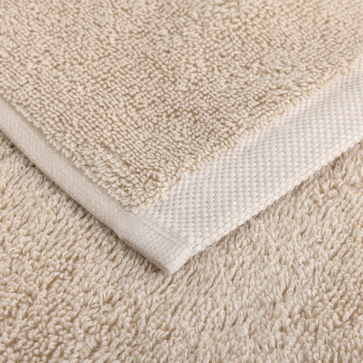 Serviette de toilette  en coton, ma douce DESFORGES Beige
