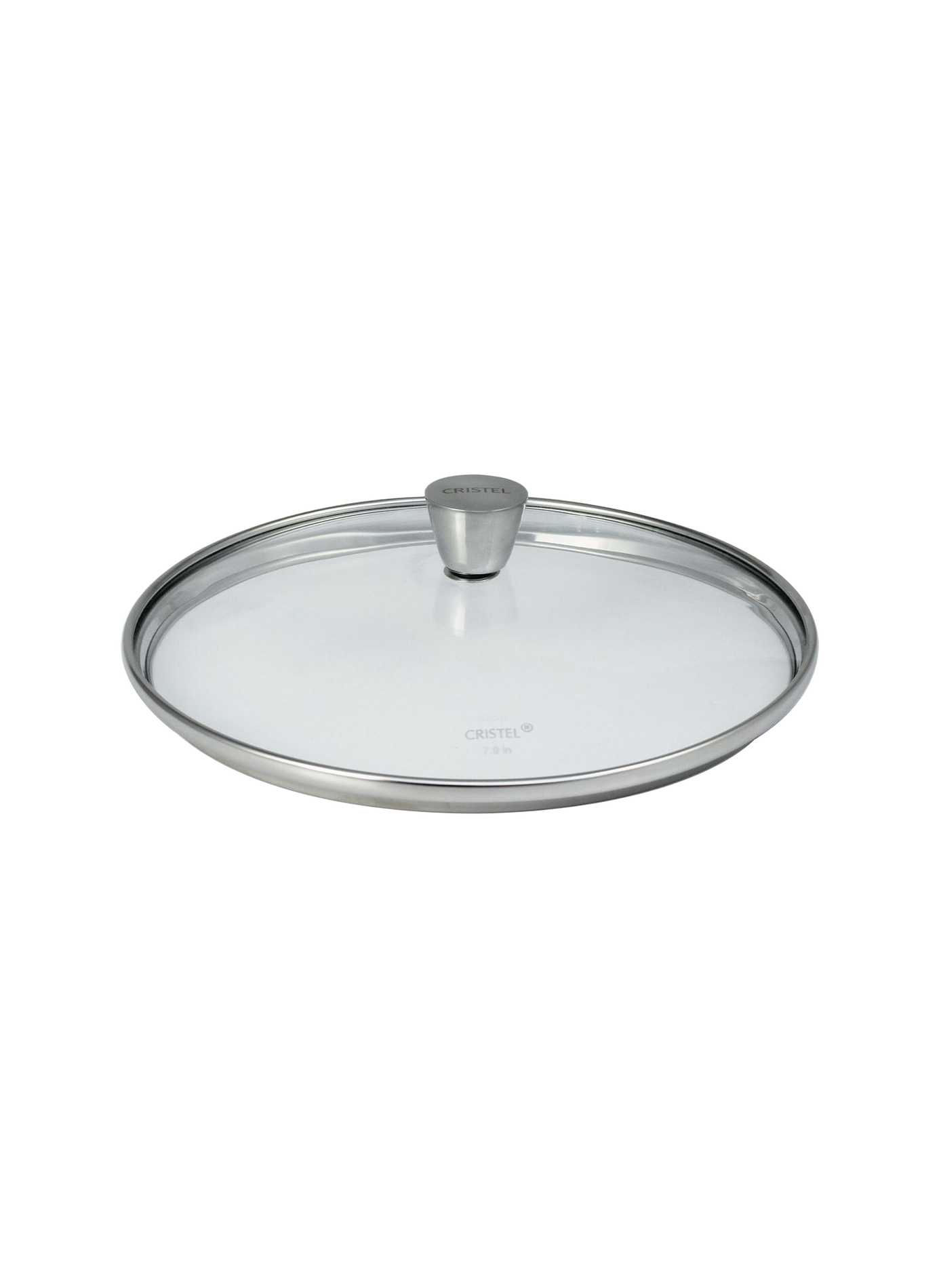 Couvercle 1826 en verre bombé CRISTEL Transparent