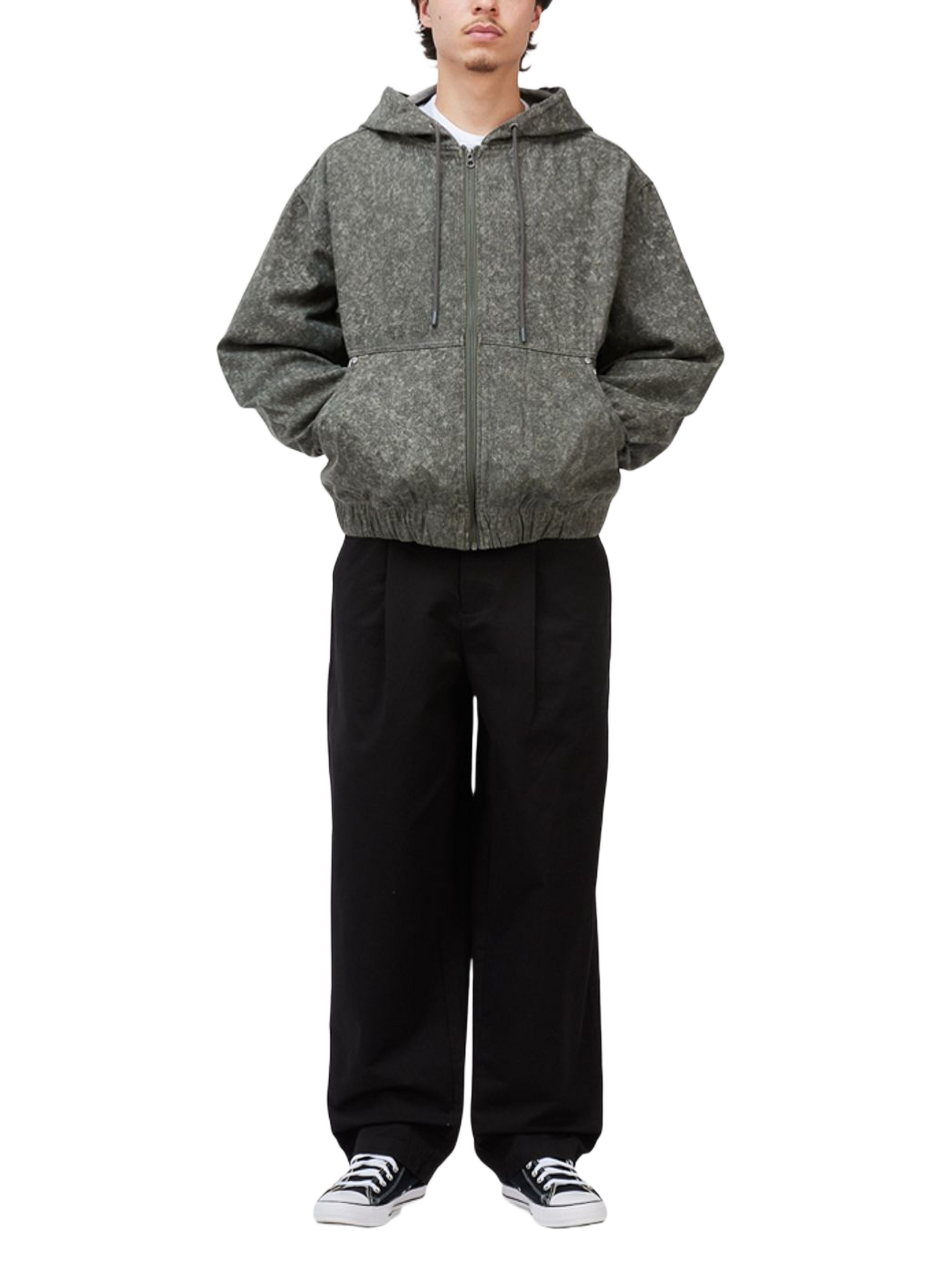 Denimmantel aus Baumwolle DIME Grau