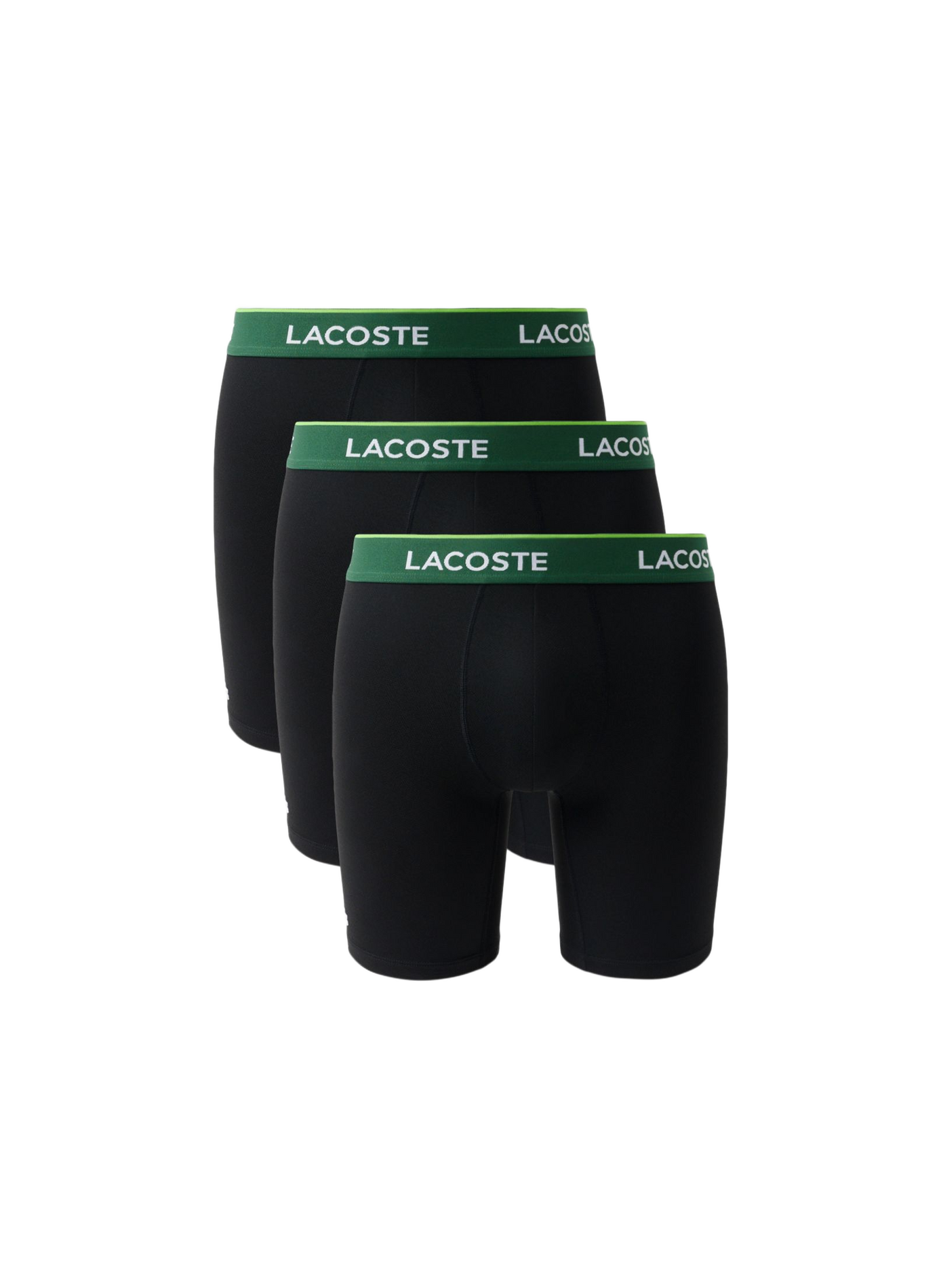 Set of three boxers LACOSTE Black