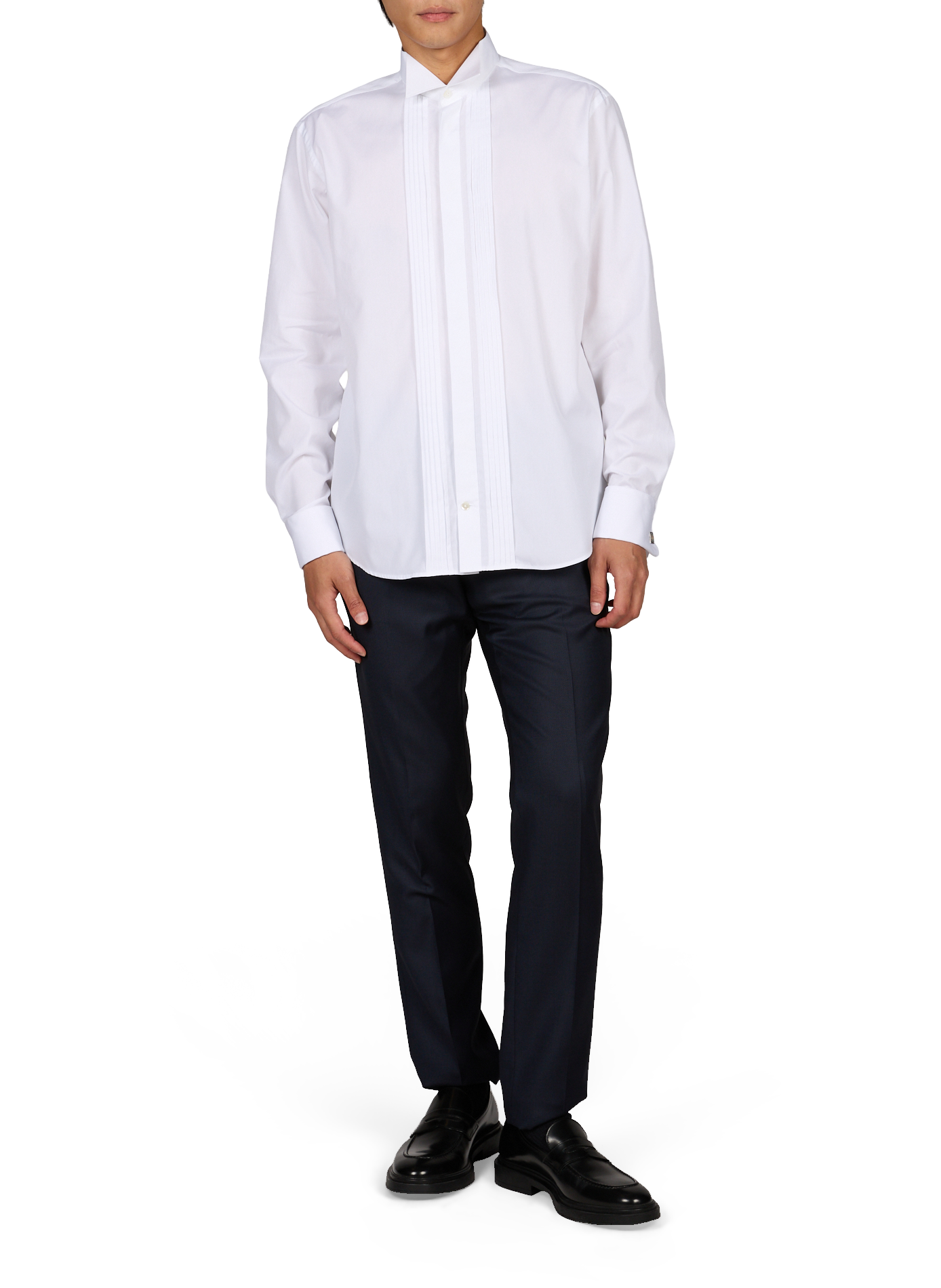 Slim-fit cotton shirt VAN LAACK White