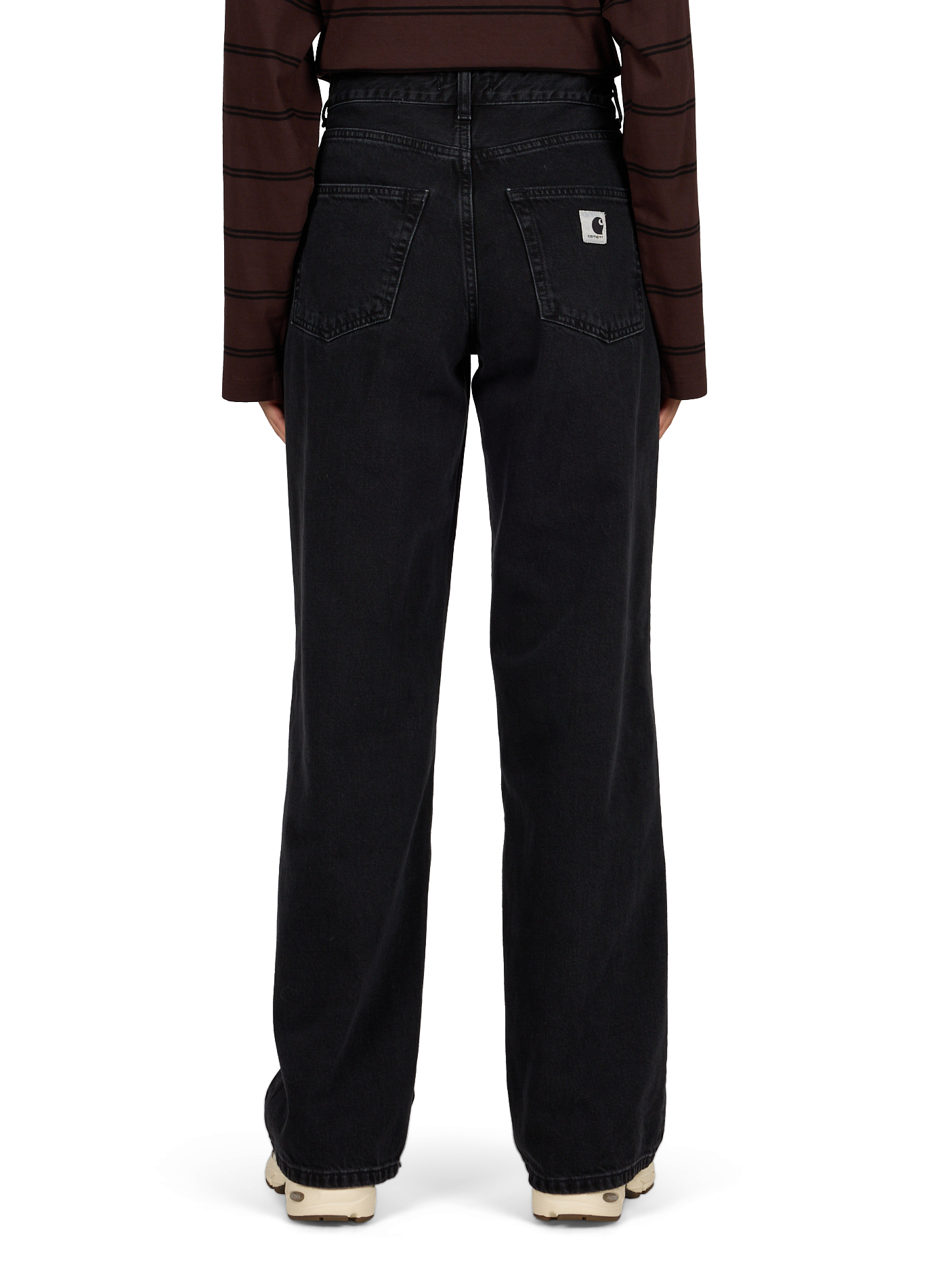 Weite gerade geschnittene Jeans CARHARTT WIP Blau
