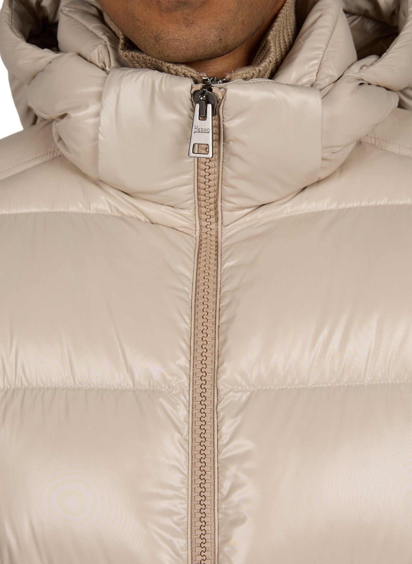 Steppjacke mit Stehkragen HERNO Beige