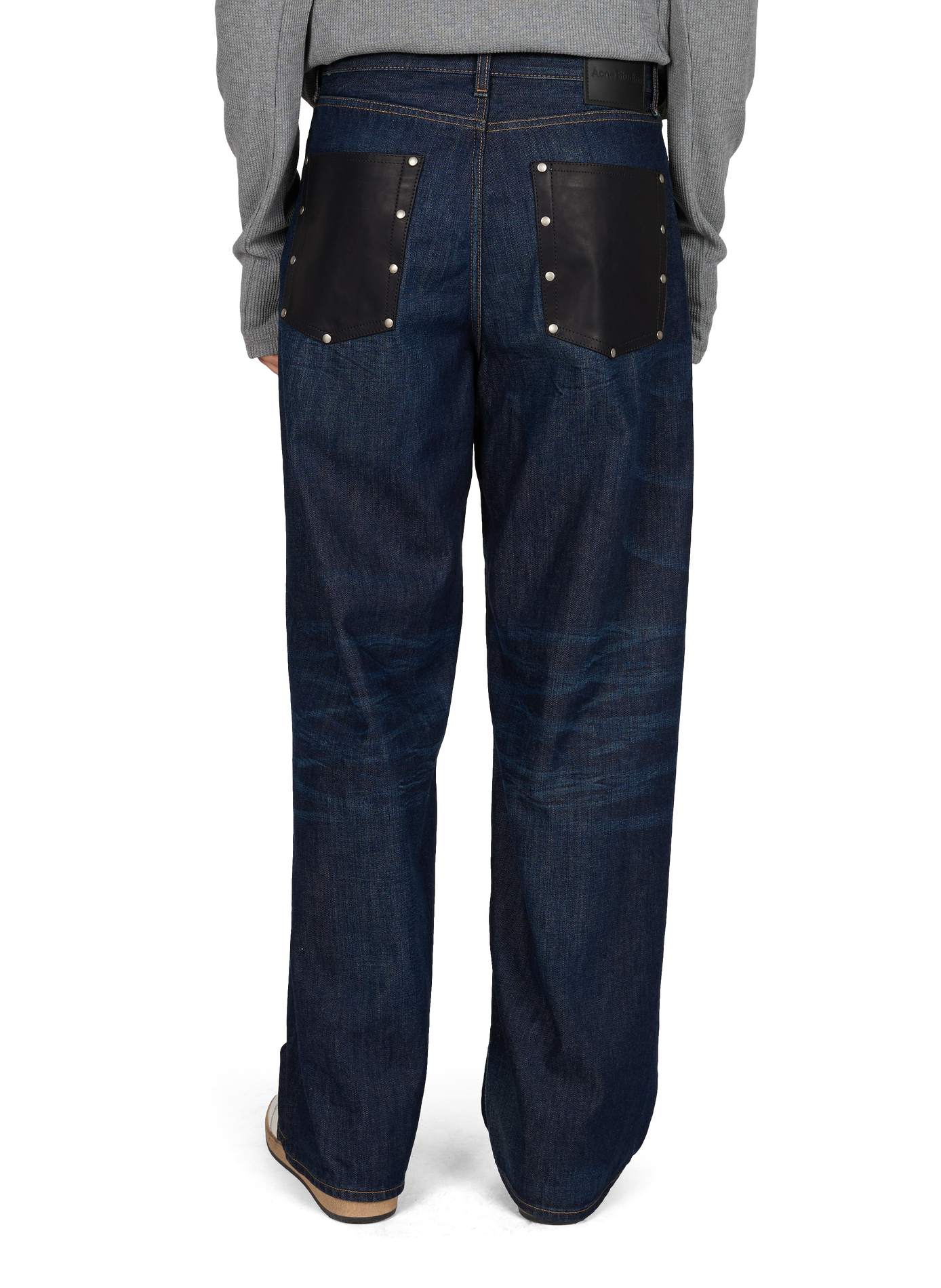 Weite Baumwolljeans 1981 ACNE STUDIOS Blau