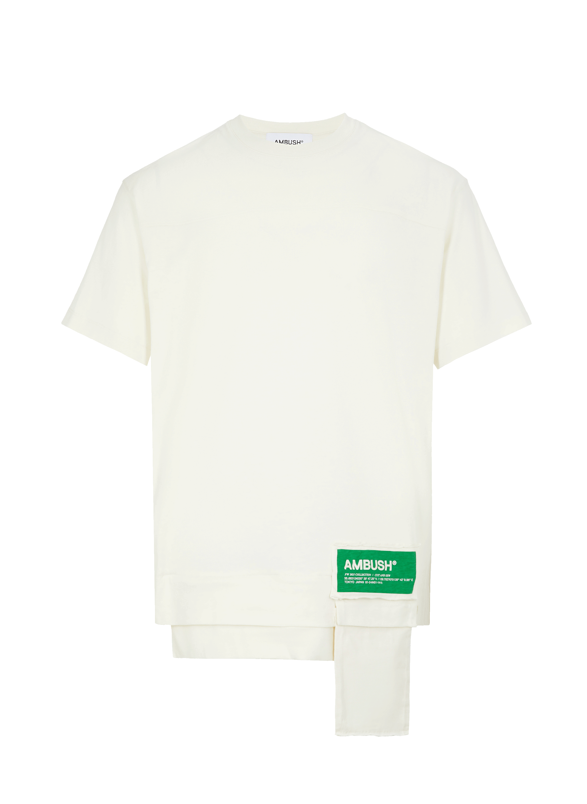 T-shirt avec poches en coton