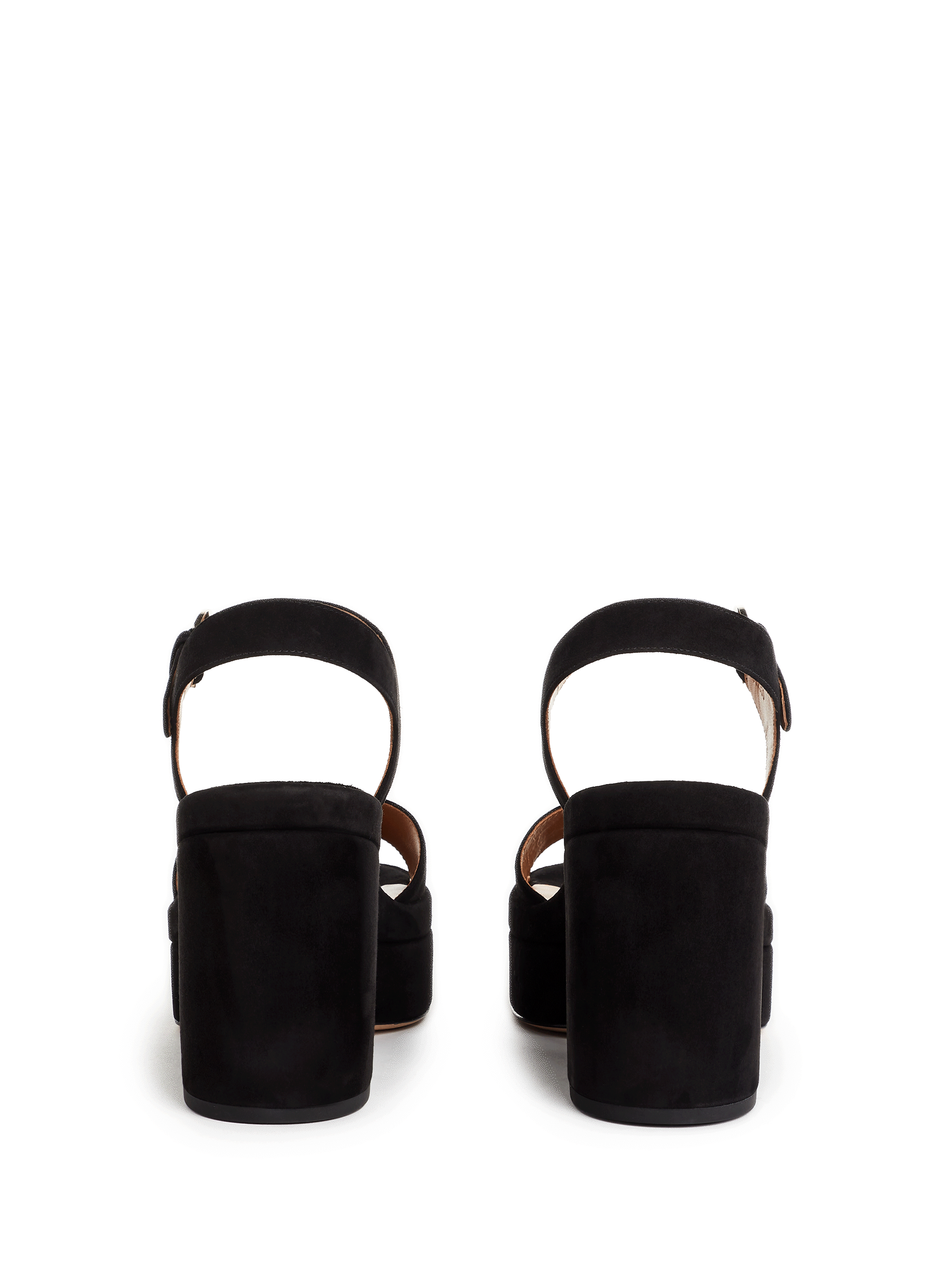 Sandales Odina en suède CHLOÉ Noir