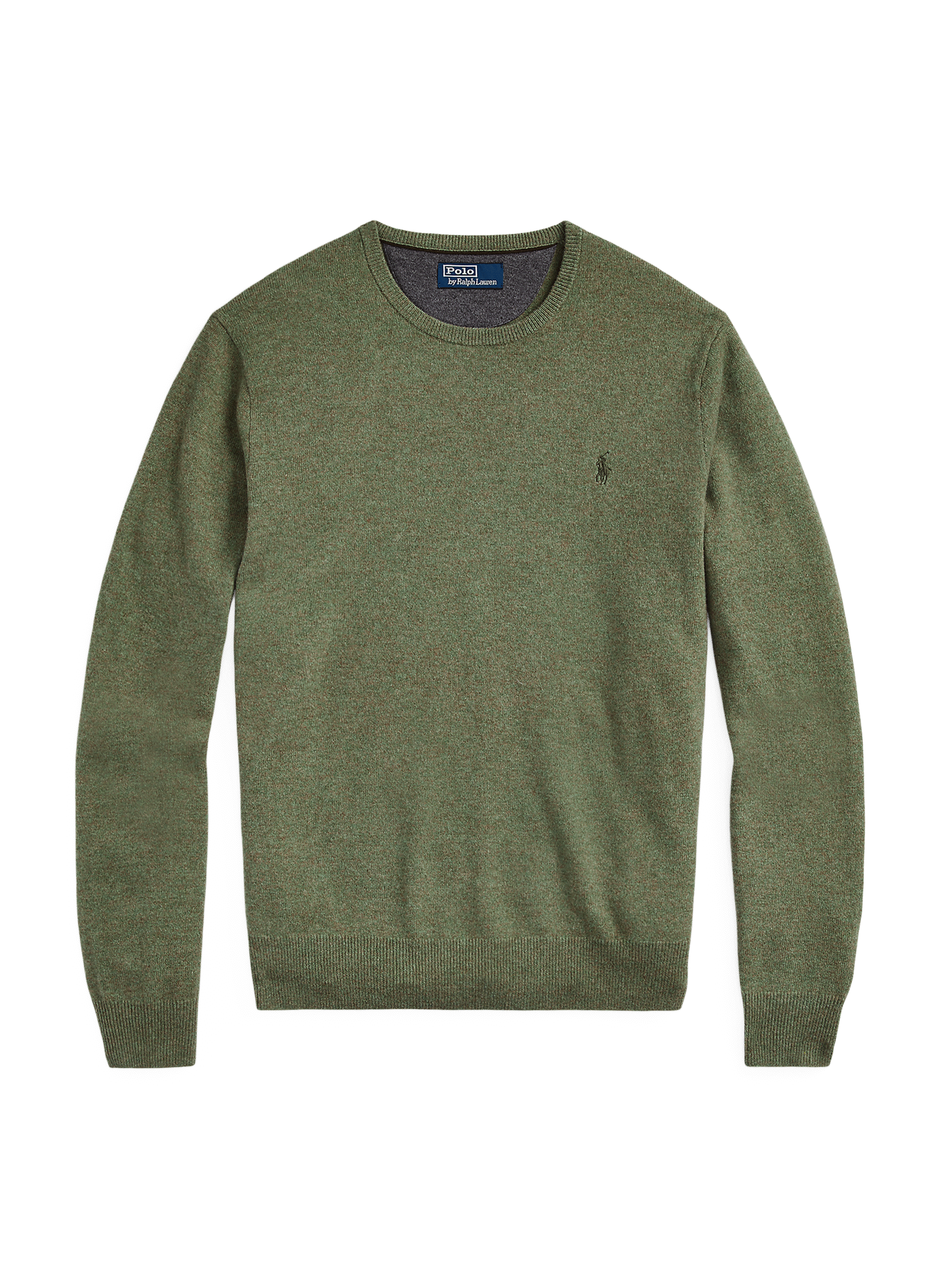 Pull col rond en laine