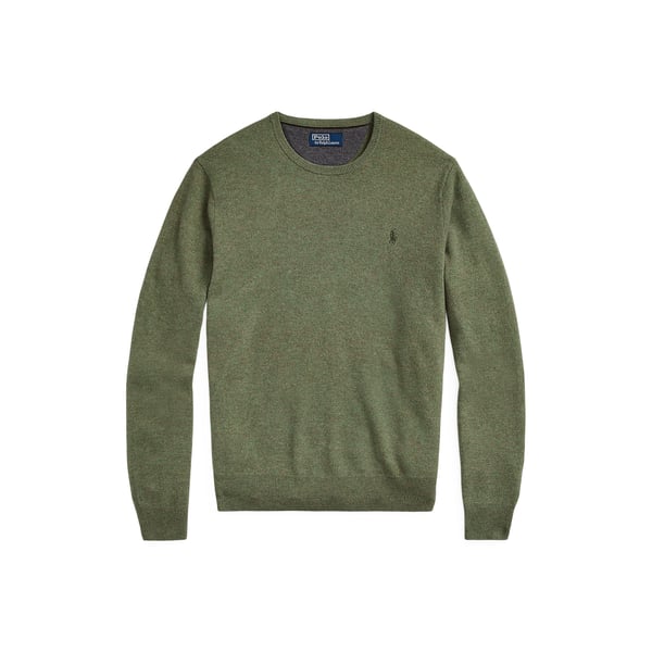 Pull col rond en laine