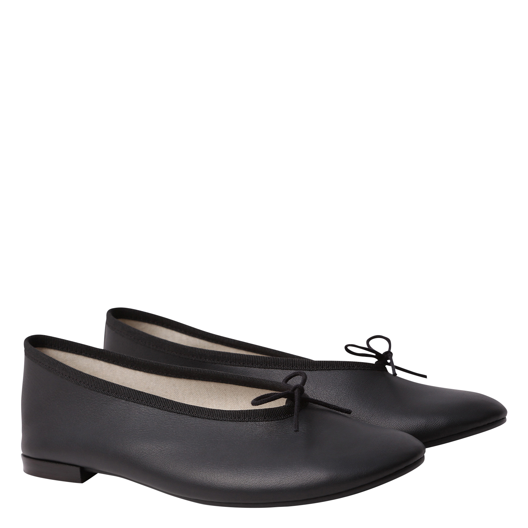 Ballerines en cuir lilouh REPETTO Noir