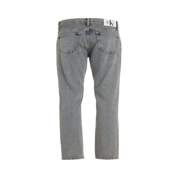 Calvin Klein Straight Slim-fit Jeans In Grey