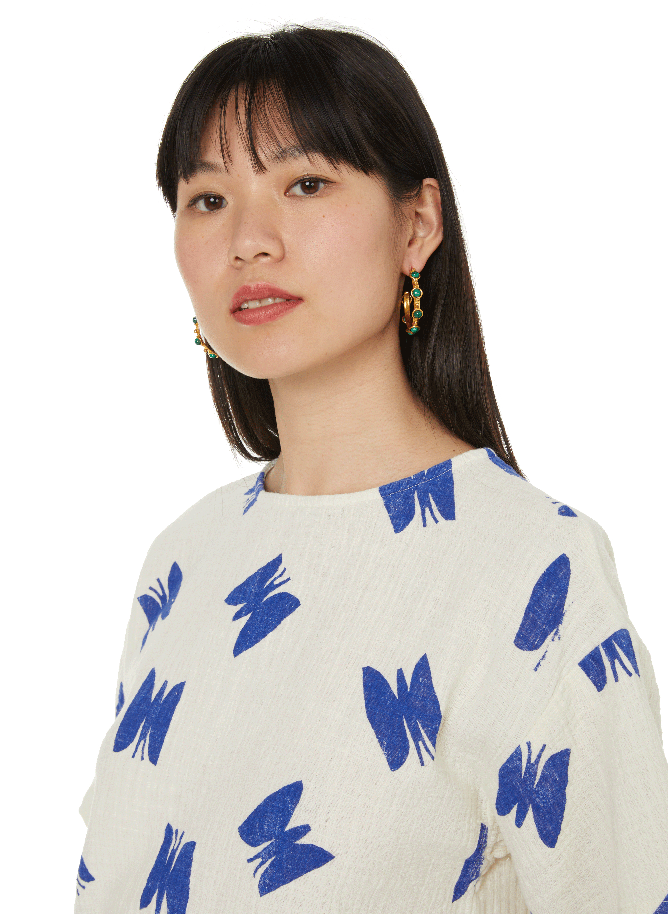 Blouse imprimé en gaze de coton  BOBO CHOSES Multicolore