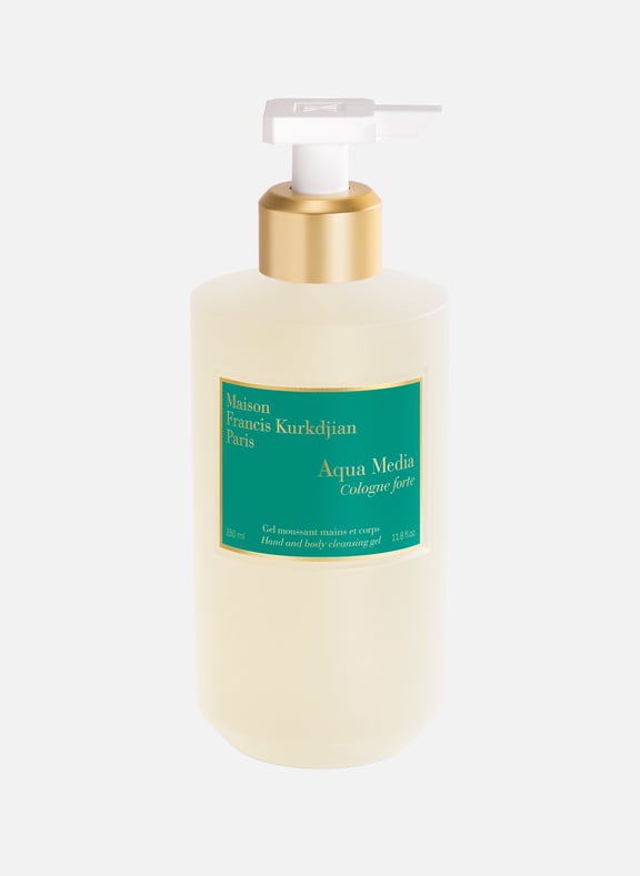 Aqua Media Cologne forte - Gel moussant mains et corps Blanc by MAISON FRANCIS KURKDJIAN MAISON FRANCIS KURKDJIAN Aqua Media Cologne forte - Gel moussant mains et corps Blanc