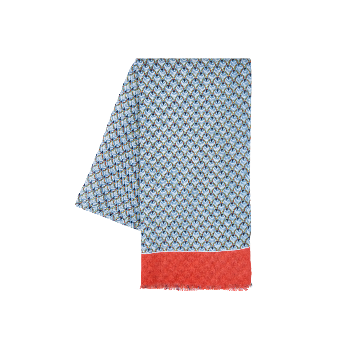 Foulard en coton biologique BILLYBELT Bleu
