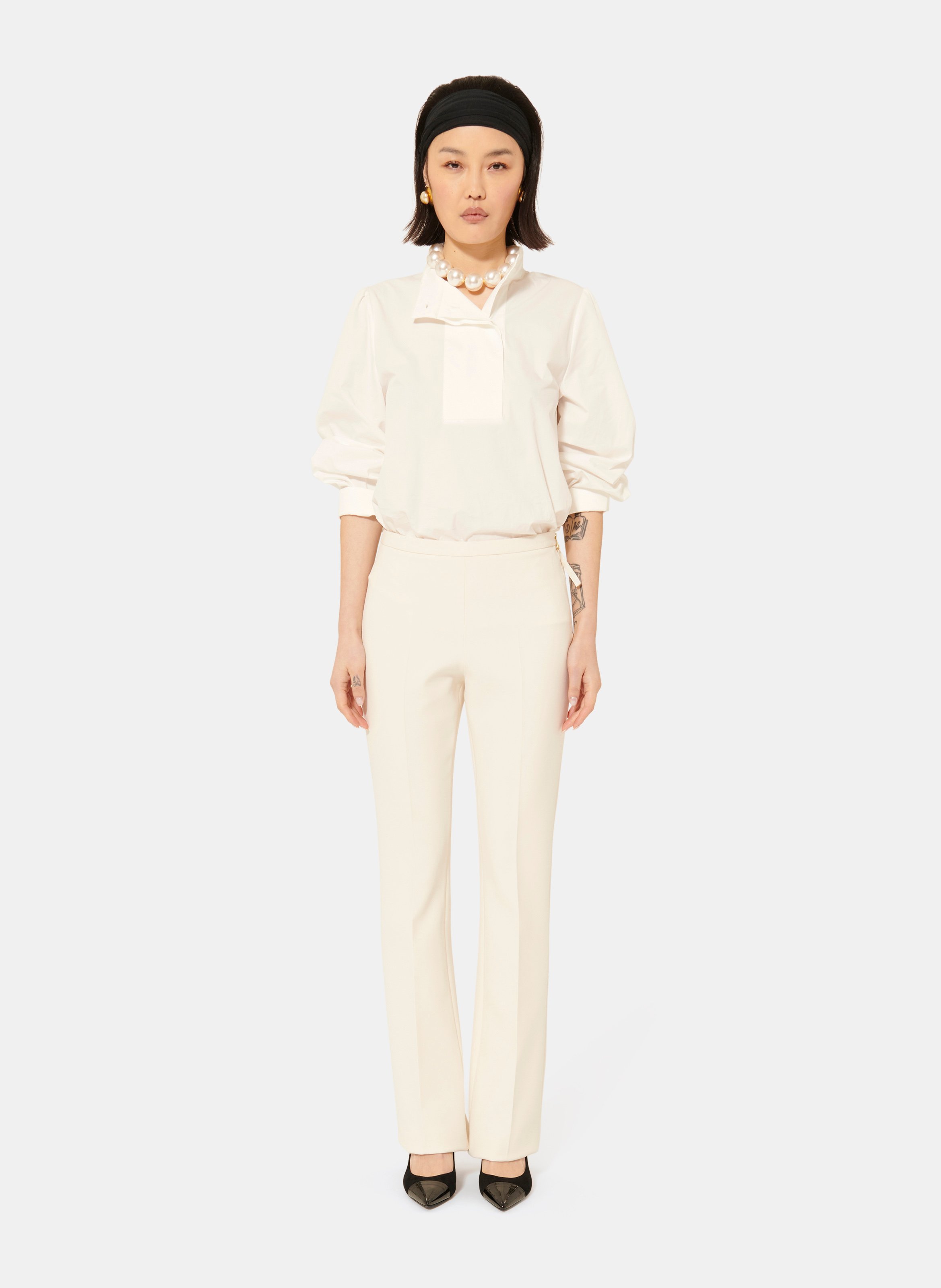 Pantalon peyton TARA JARMON Blanc