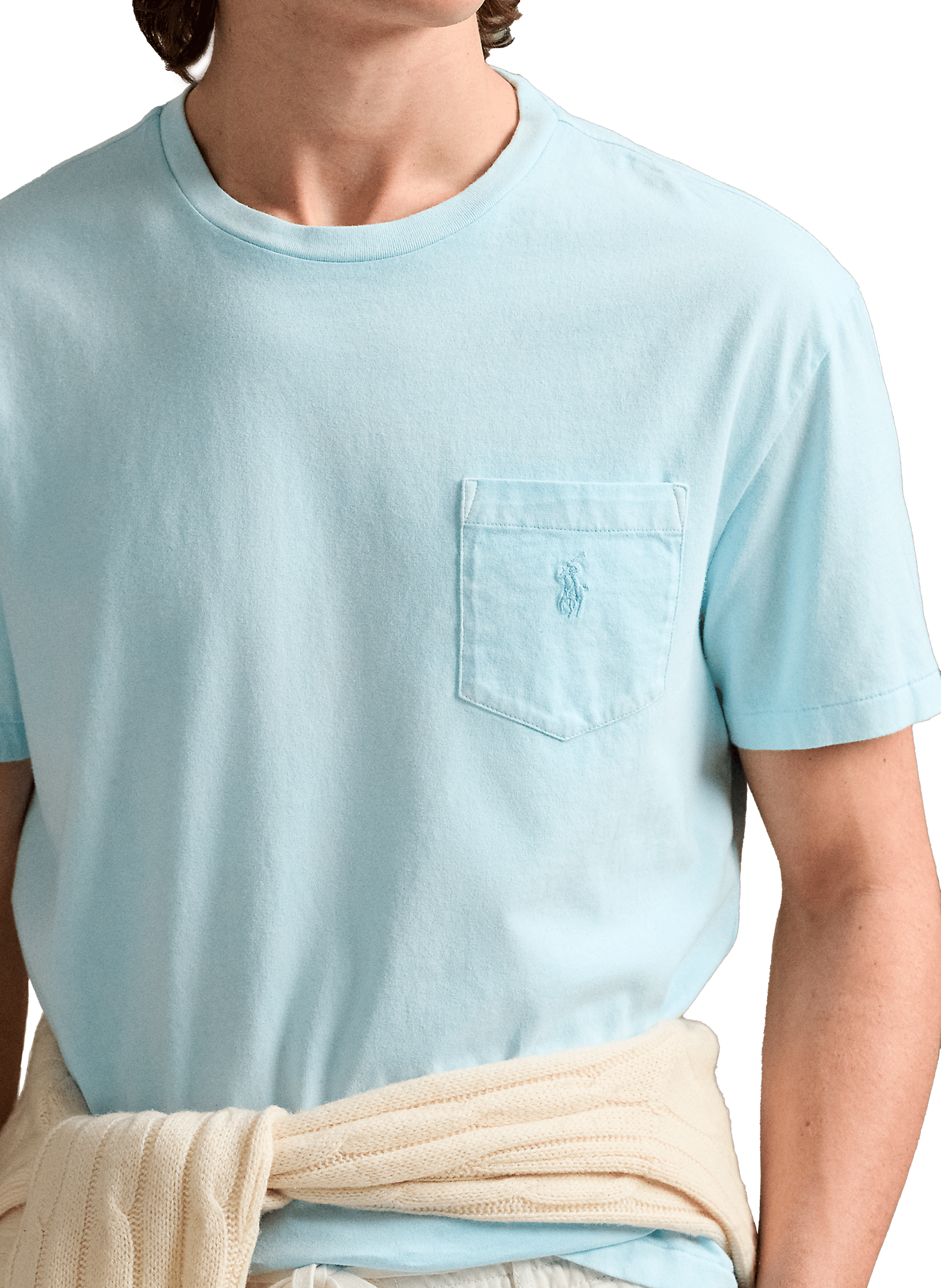 Classic Cotton T-Shirt POLO RALPH LAUREN Blue
