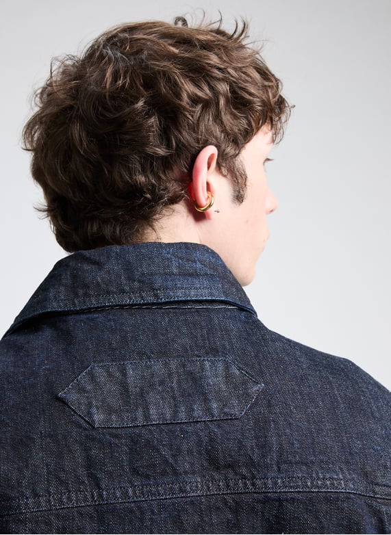 La veste de-Nîmes Canevas | Bleu by JACQUEMUS La veste de-Nîmes Canevas Bleu