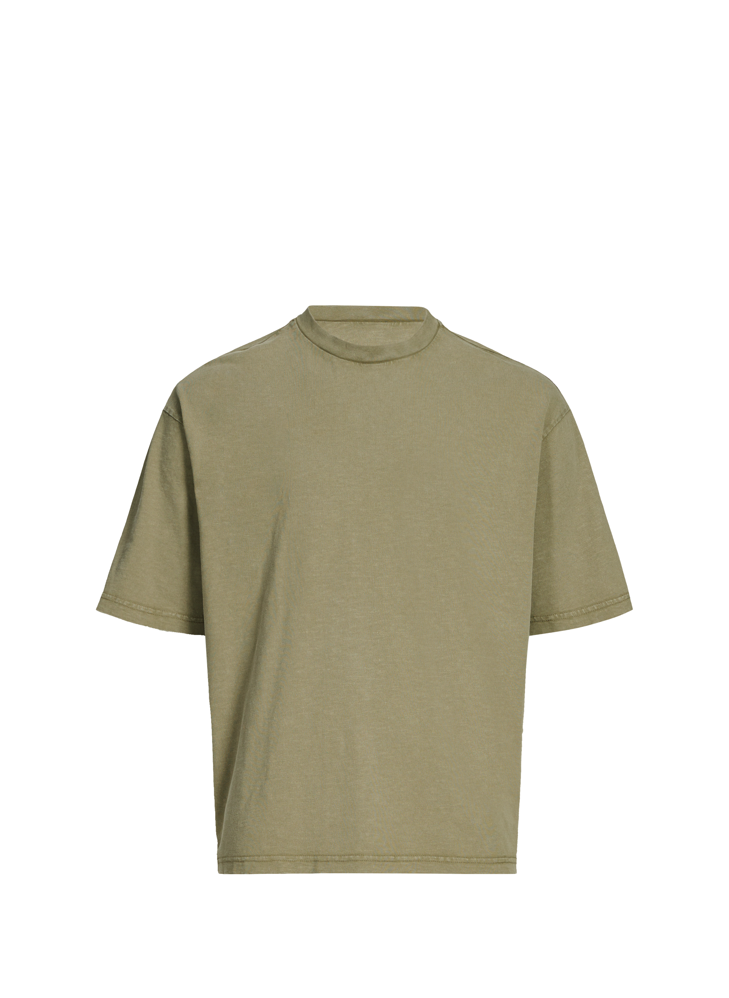 Classic Cotton T-Shirt SELECTED Green
