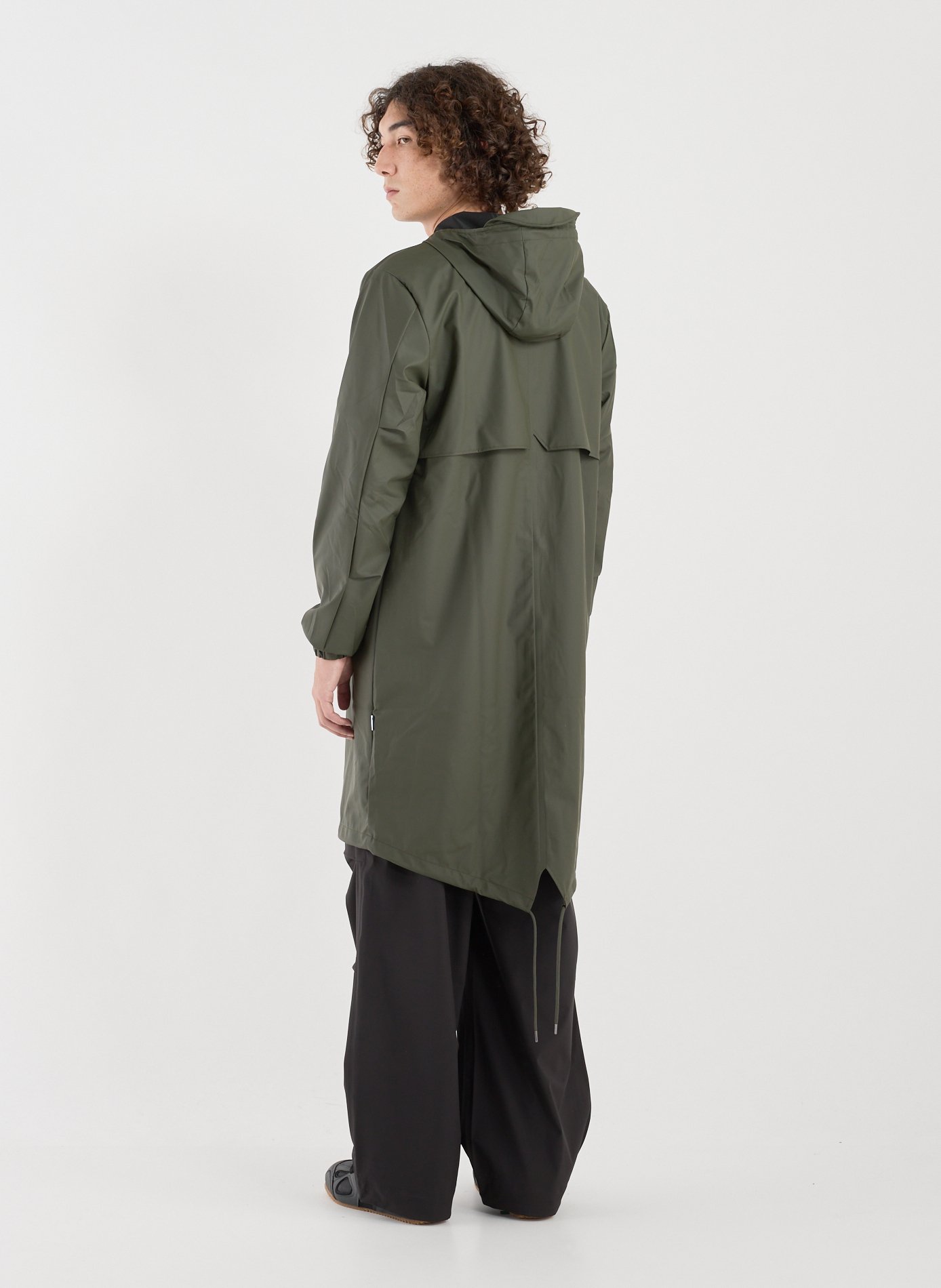 Imperméable en polyester RAINS Kaki