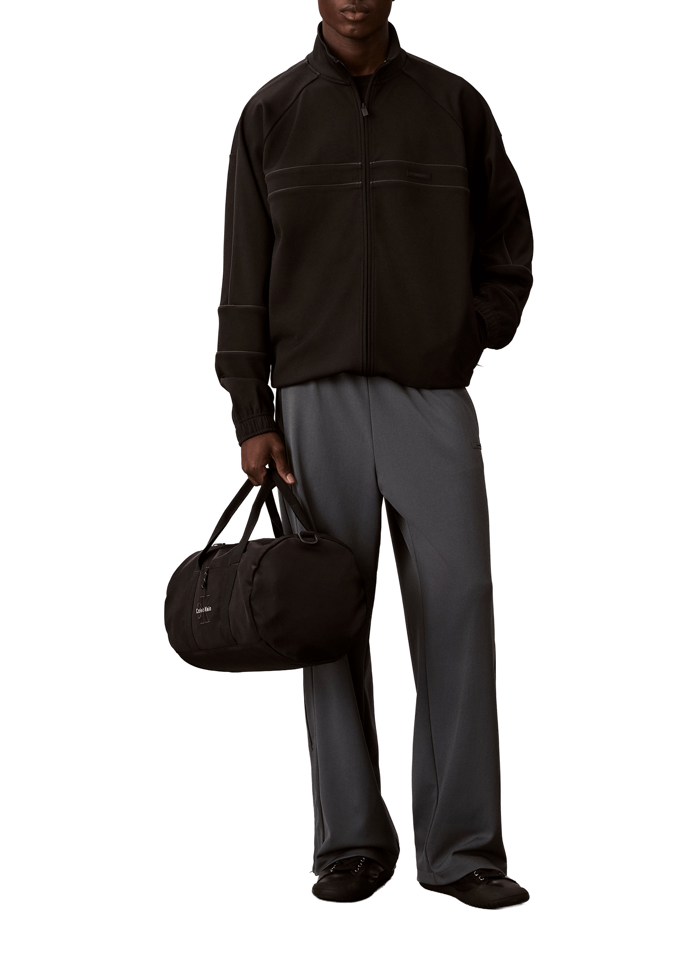 Sac de voyage avec logo CALVIN KLEIN Noir