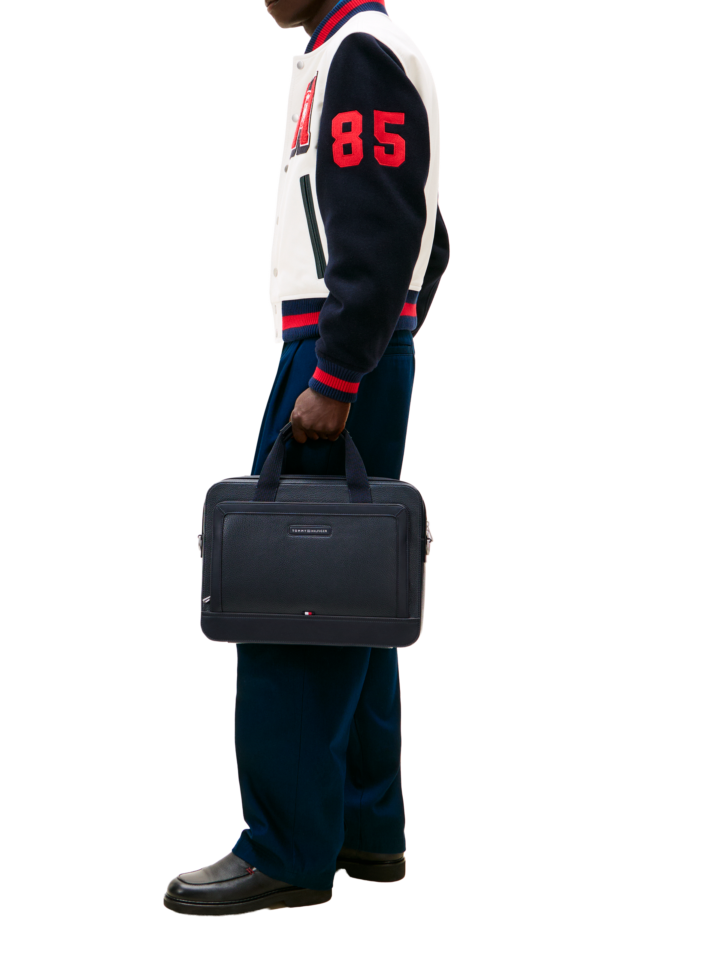 Computer bag with removable shoulder strap TOMMY HILFIGER Blue