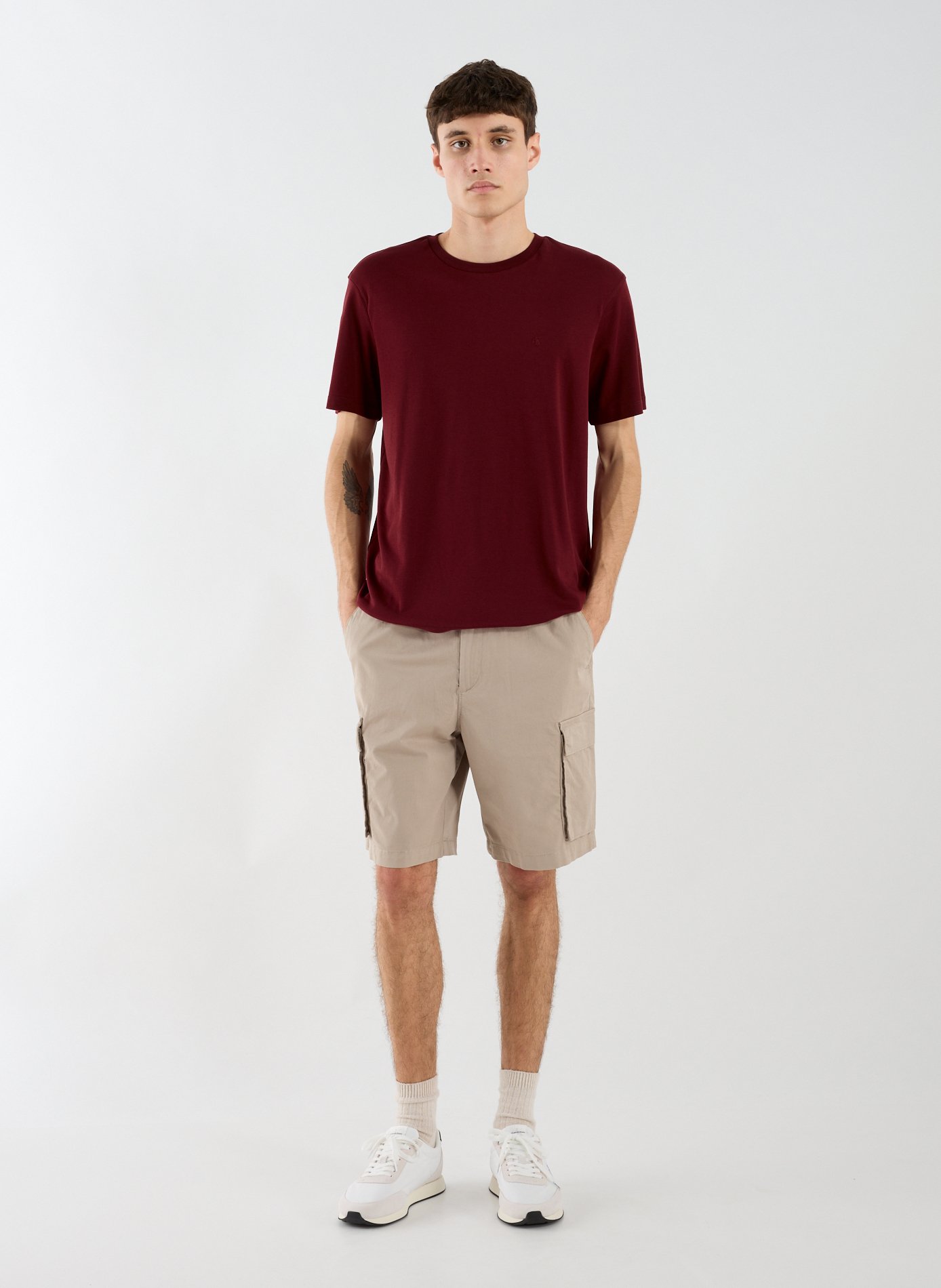 Classic Cotton T-Shirt CALVIN KLEIN Red
