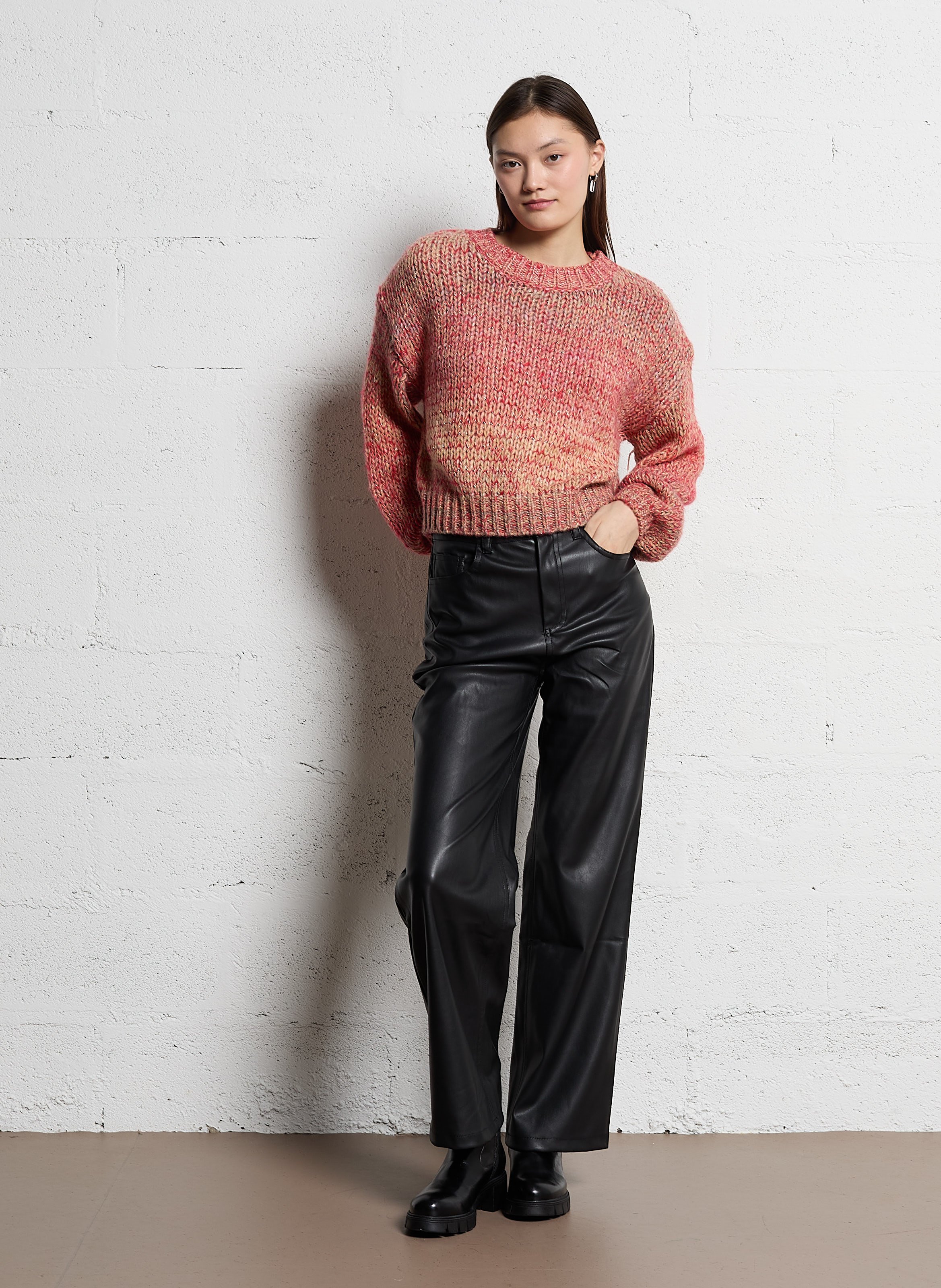 Bottines chelsea en cuir arona JONAK Noir