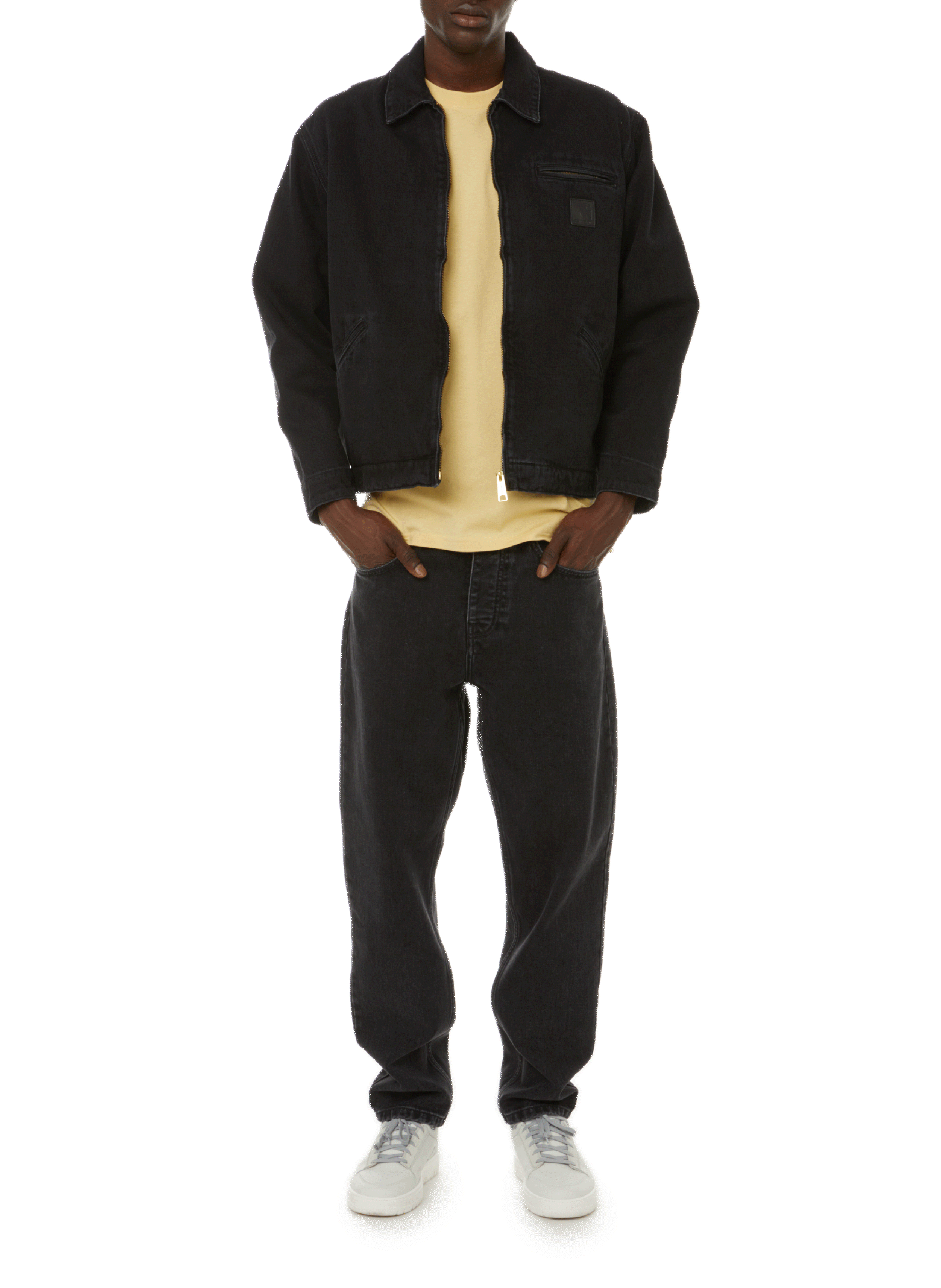 Organic cotton jeans CARHARTT WIP Black