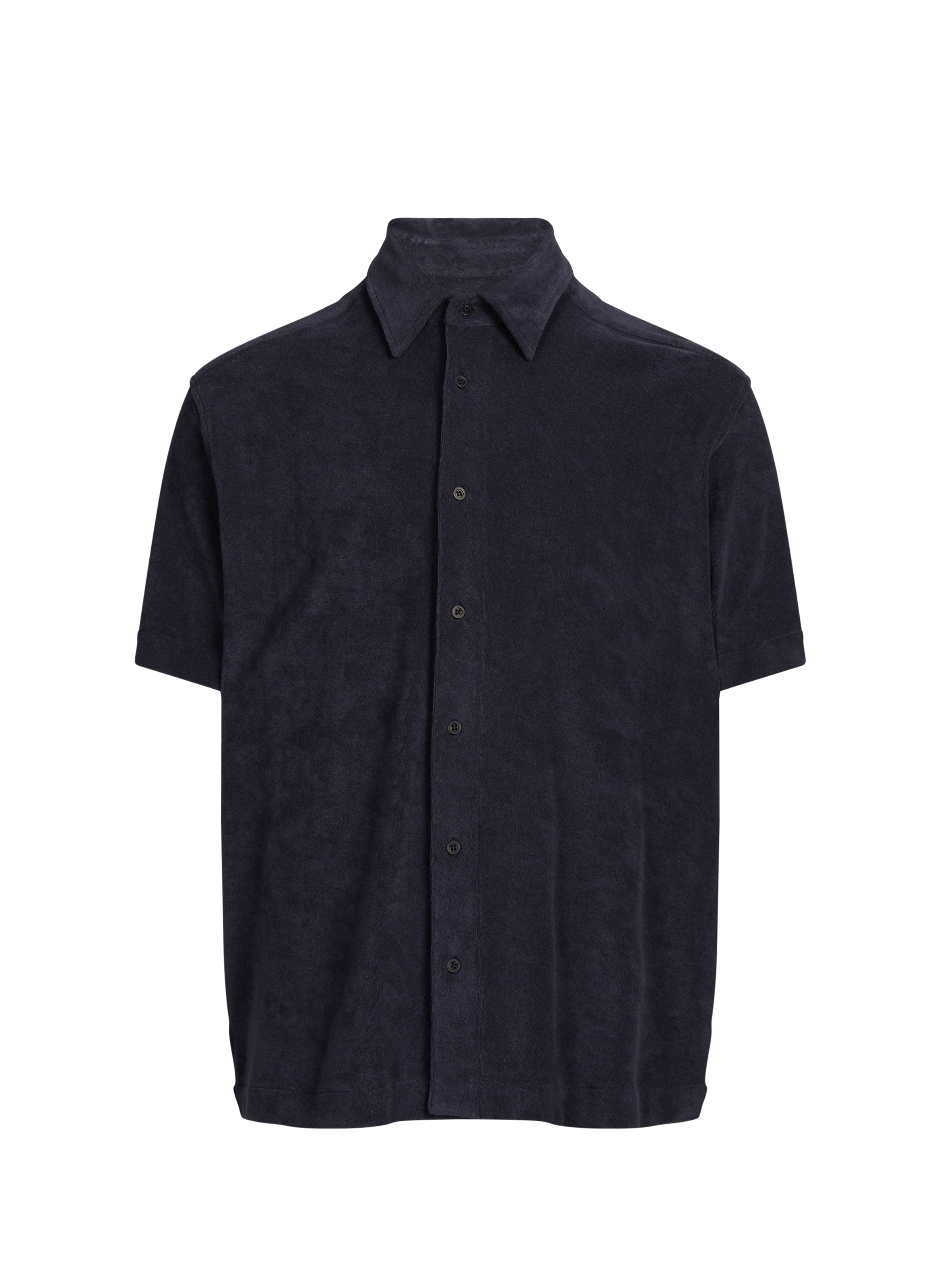 Chemise Dong en coton éponge  SAISON 1865 Bleu