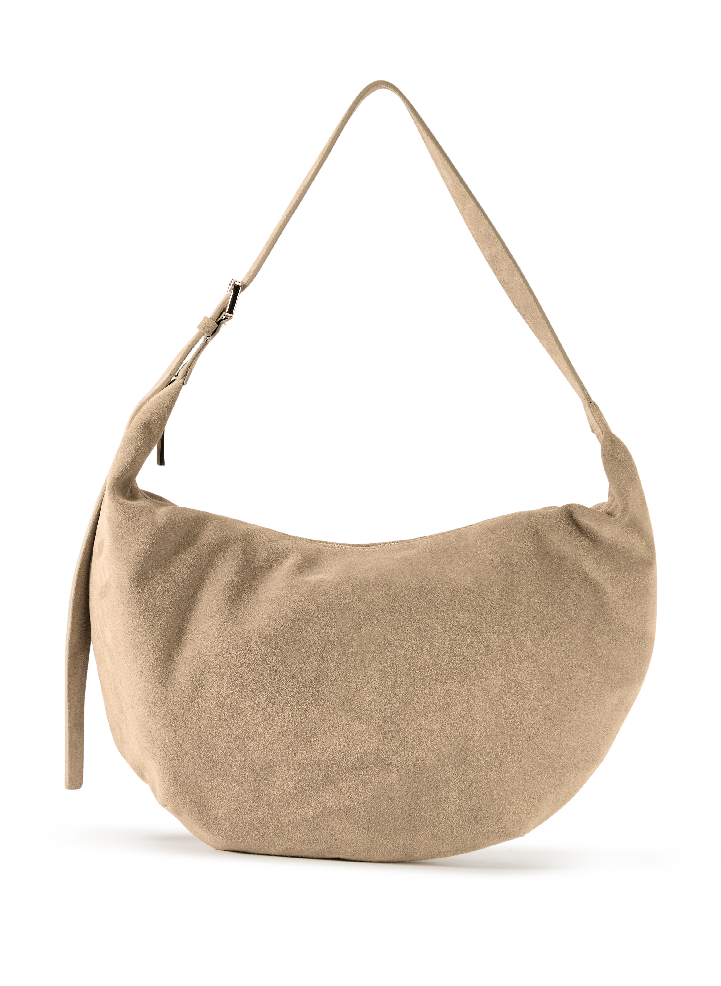 Sac à main Ganane en cuir SAISON 1865 Beige