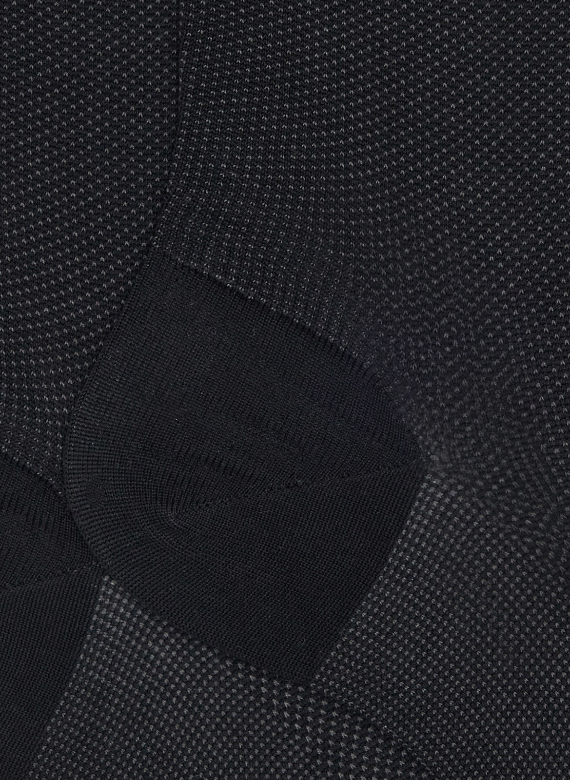 Chaussette mi haute en coton mélangé DORÉ DORÉ Noir