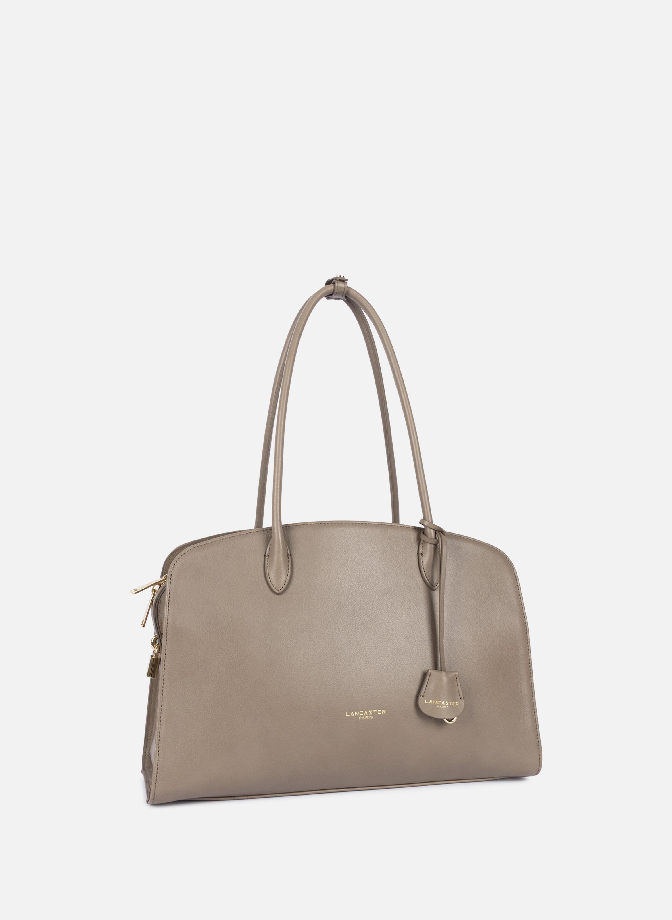 Grand sac cabas épaule - mademoiselle bonnie LANCASTER Marron