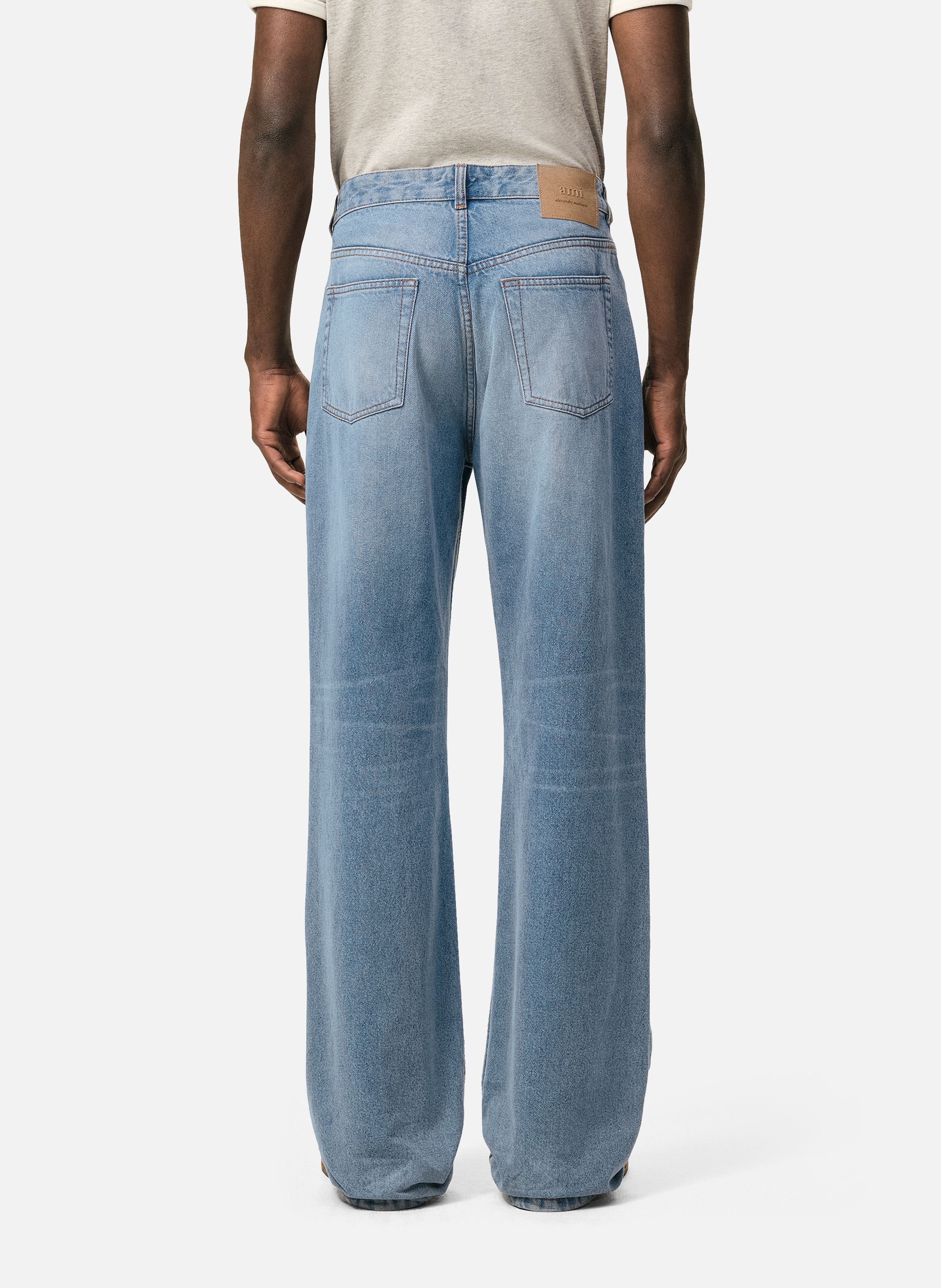 Jean Coupe Large Bleu