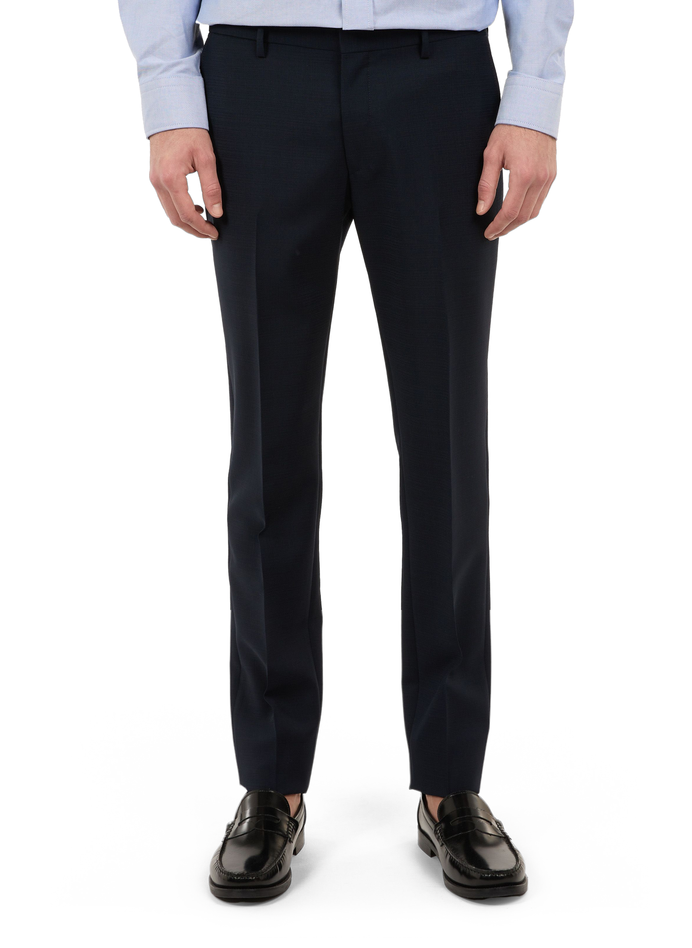 Hilm wool and mohair trousers SAISON 1865 Blue