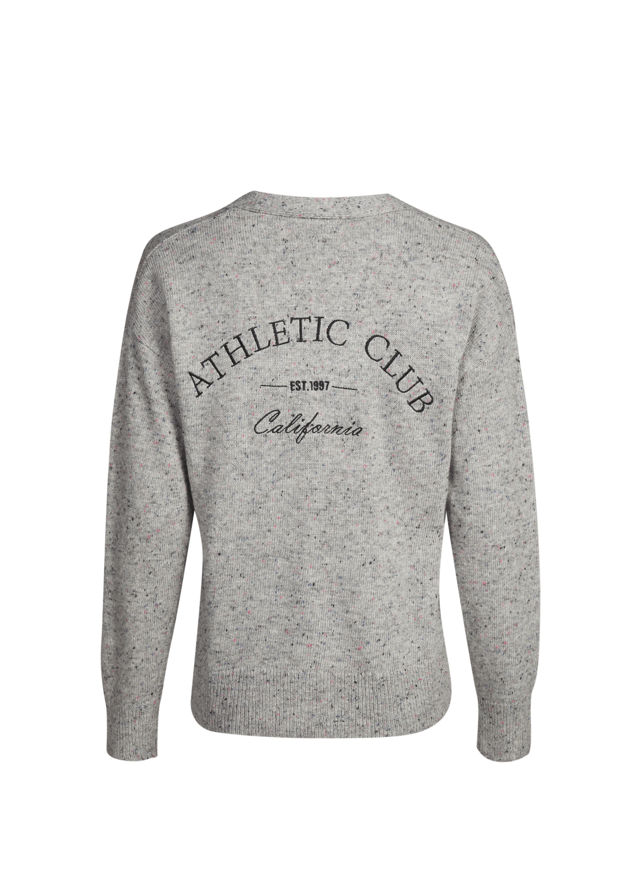 Cardigan en laine mélangée VILA Gris