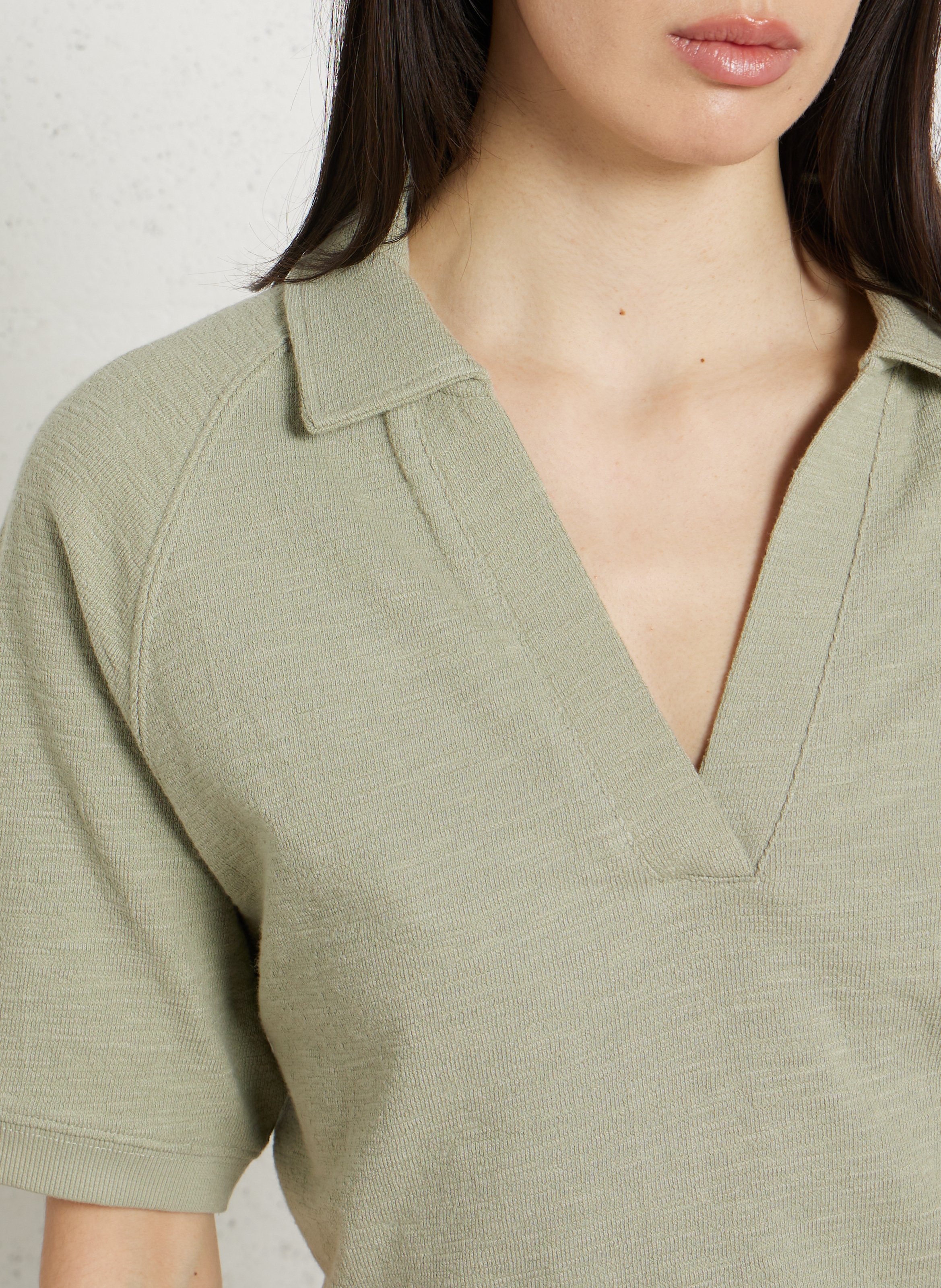 Tee-shirt ample en coton lexy MAISON 123 Vert