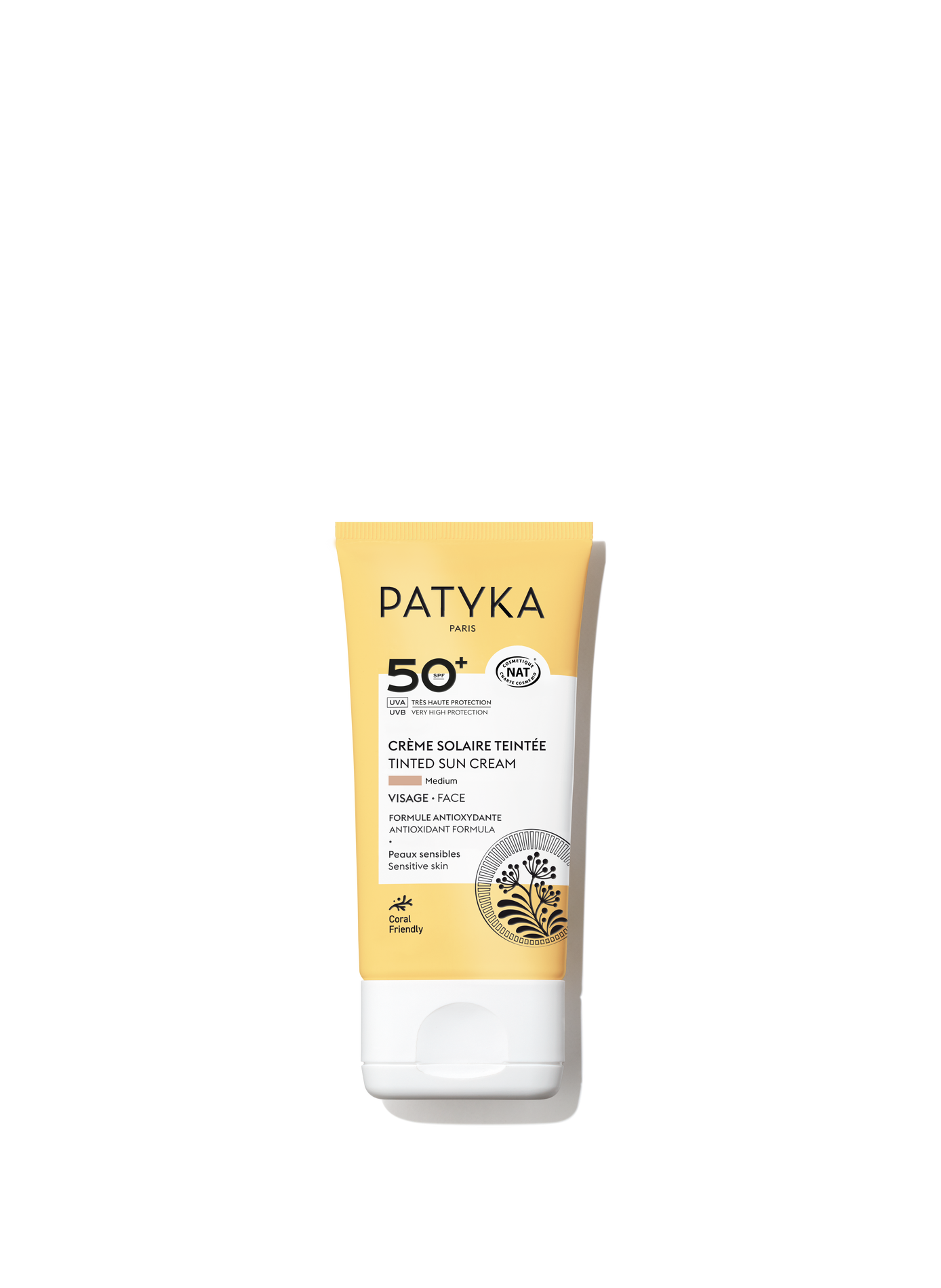 Tinted Sunscreen SPF50+ Medium PATYKA Beige médium