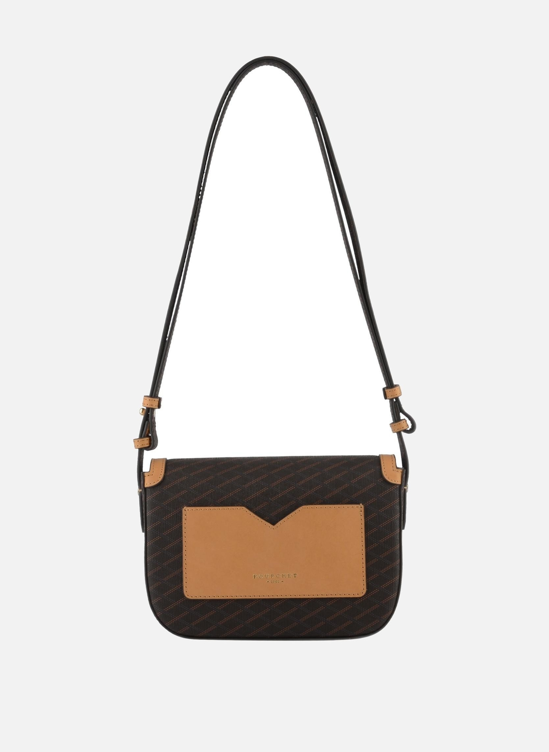 Waves | sac porté épaule POURCHET Marron