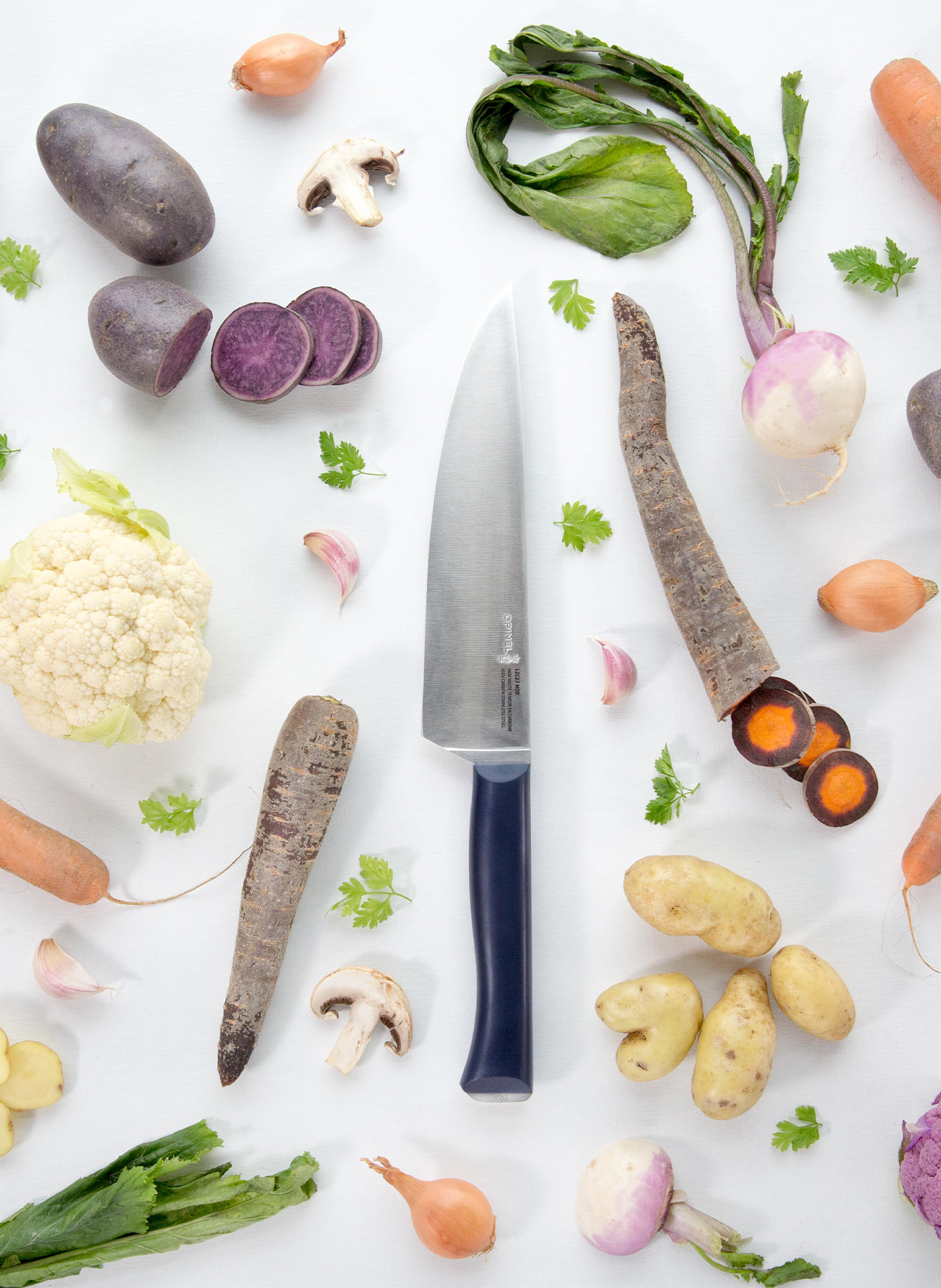 Couteau de Chef Intempora en acier inoxydable OPINEL Bleu