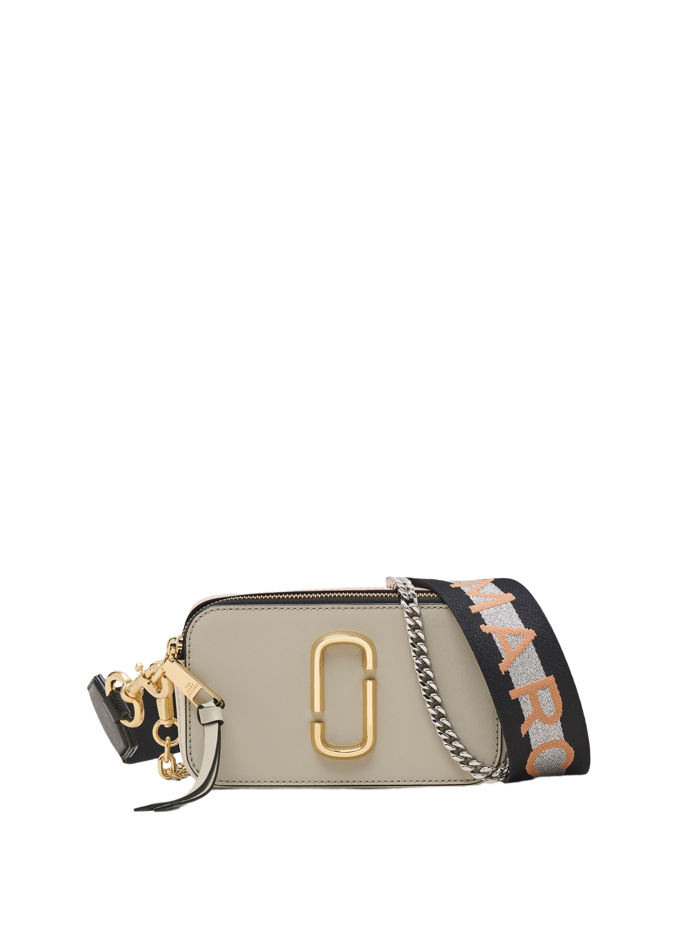 Sac The Colorblock Chain Snapshot en cuir MARC JACOBS Multicolour