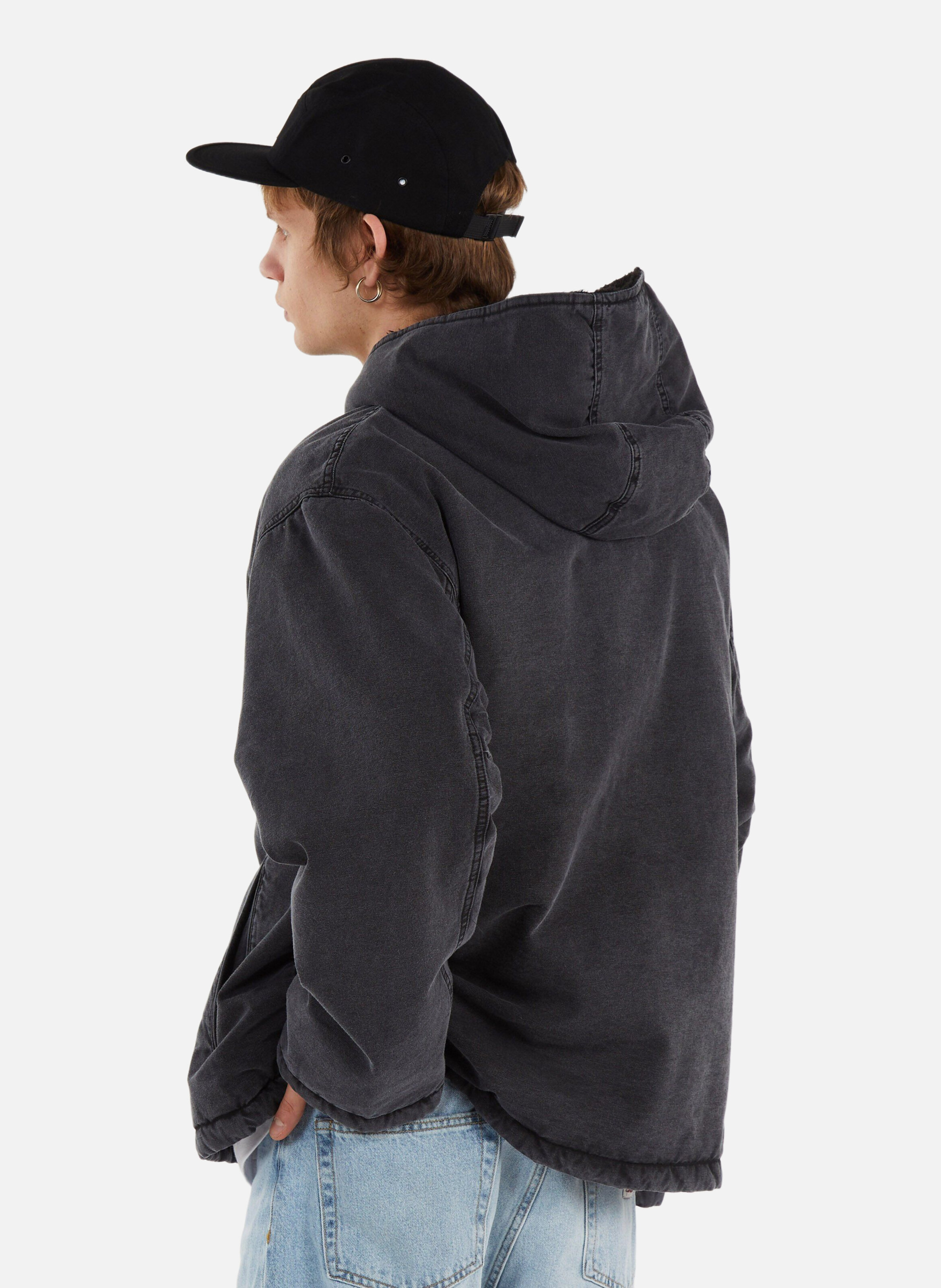 Veste à capuche mitch jacket CARHARTT WIP Noir