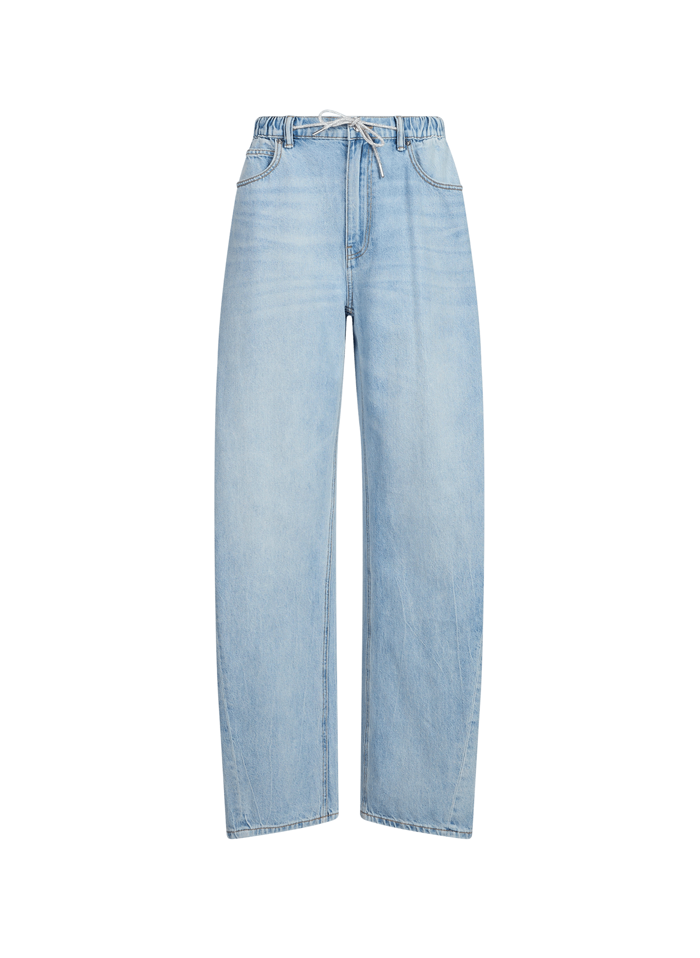 Wide cotton jeans ALEXANDER WANG Blue