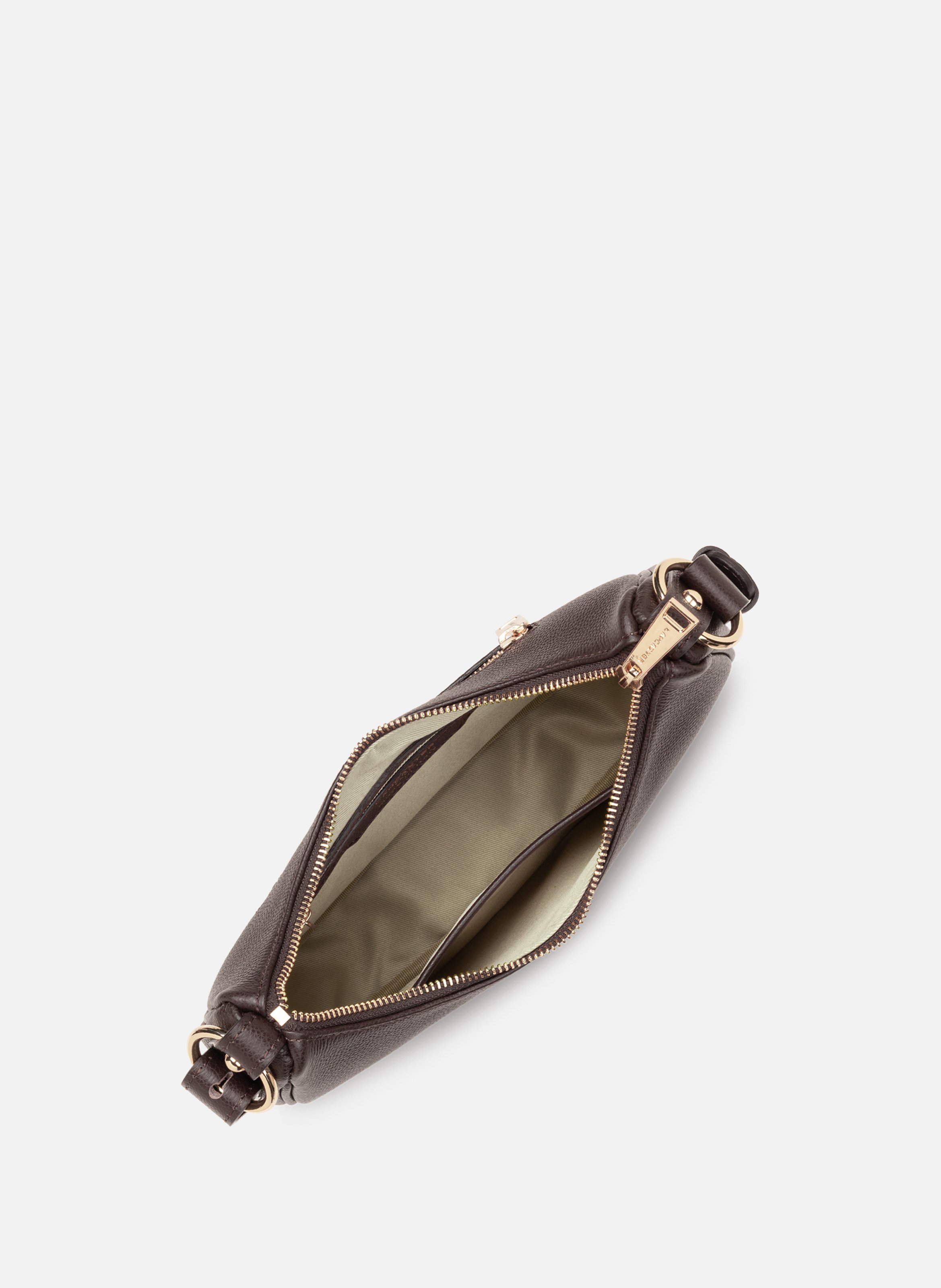 Petit sac besace - milano aria LANCASTER Marron