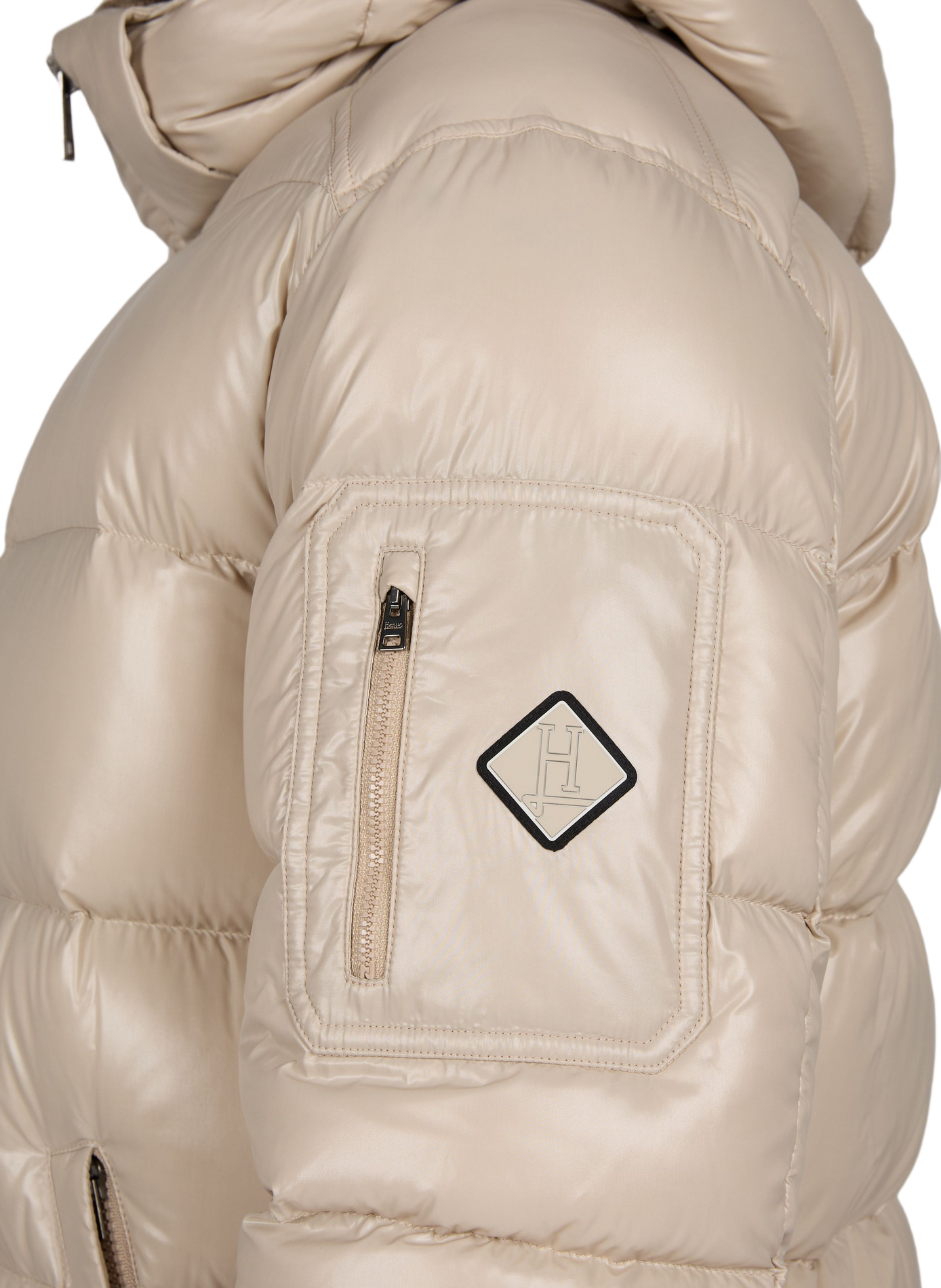 Steppjacke mit Stehkragen HERNO Beige