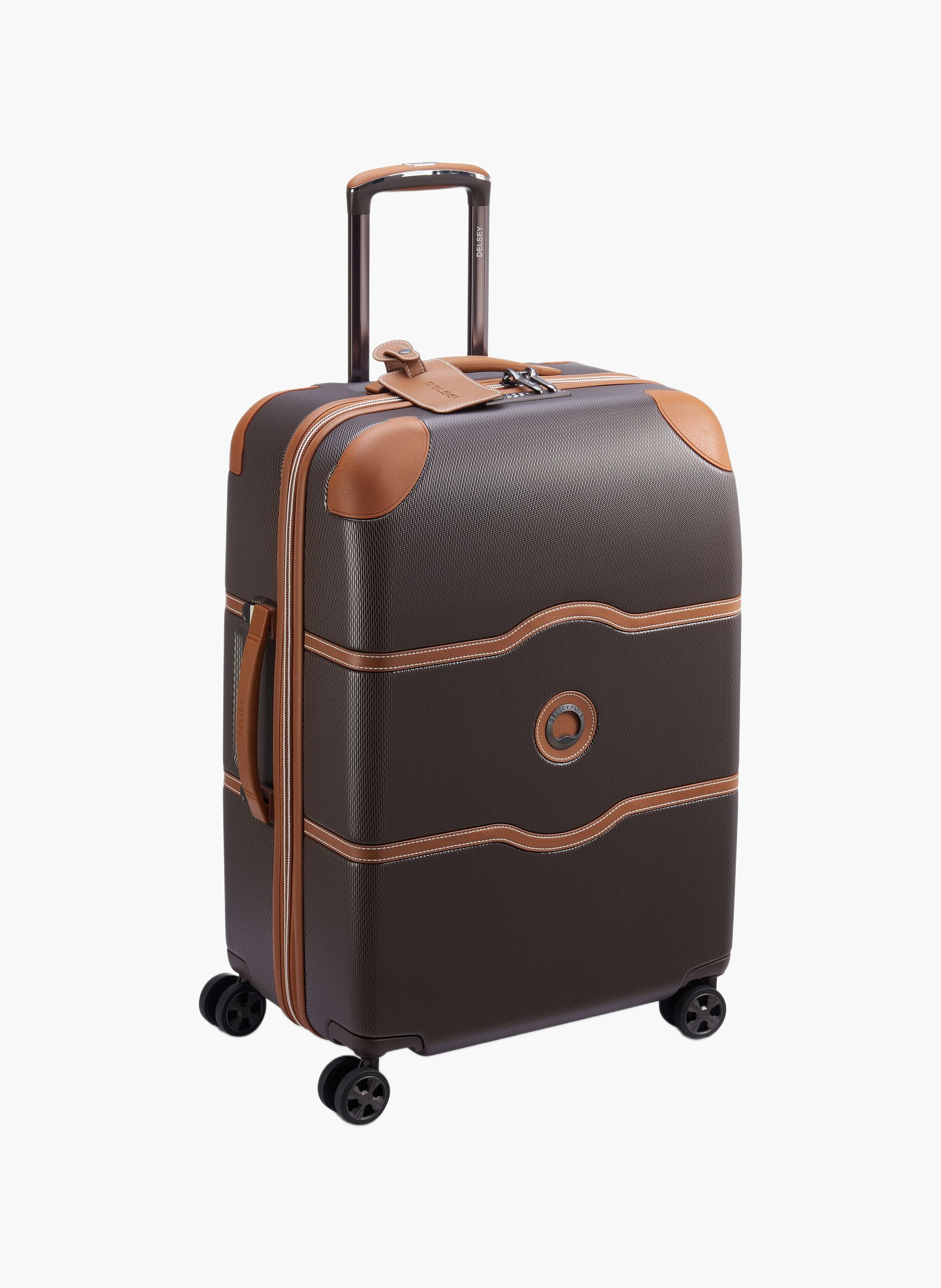 Valise soute rigide taille l - chatelet air 2.0 DELSEY PARIS Marron