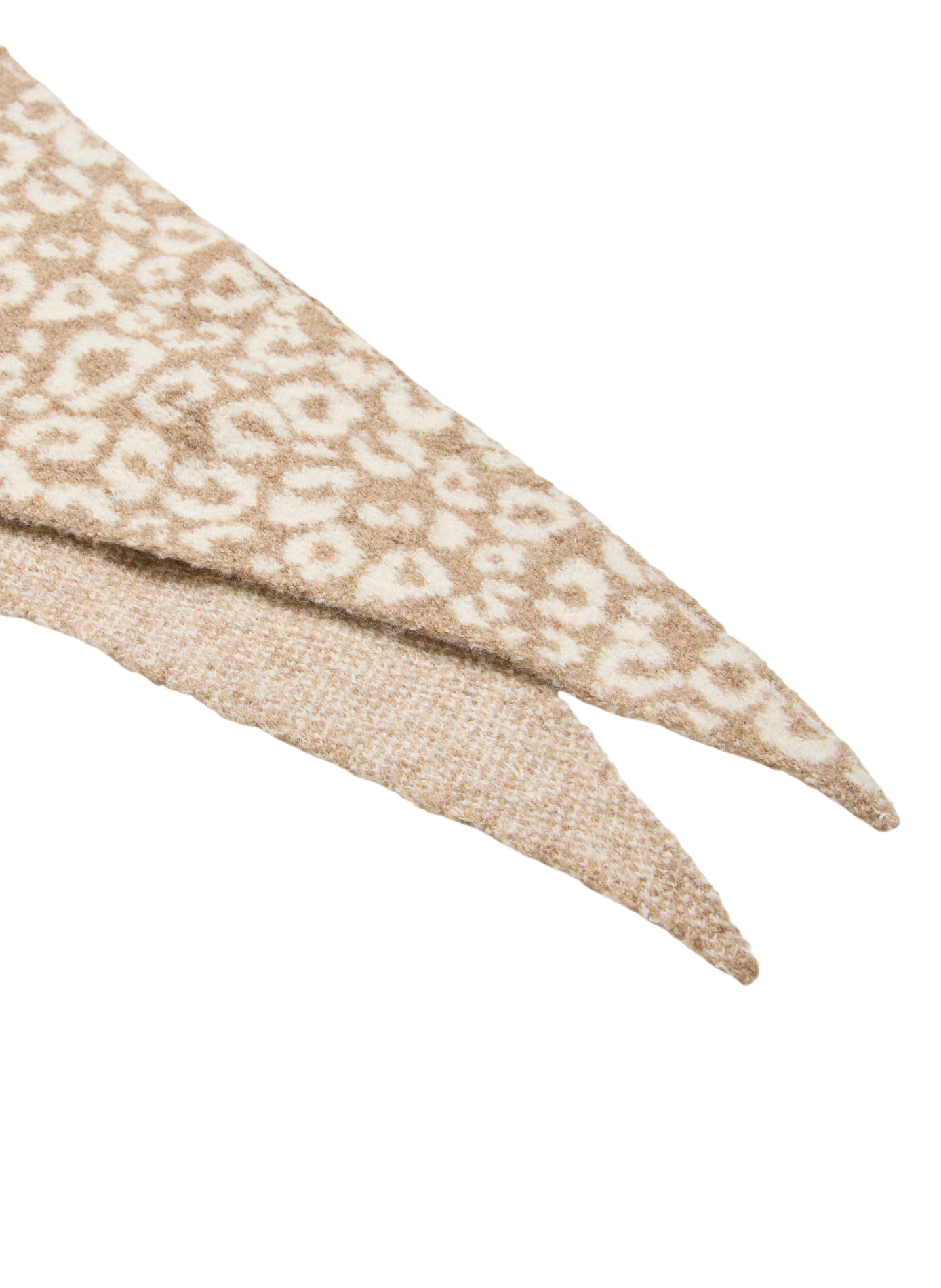 Echarpe triangle imprimée VILA Beige