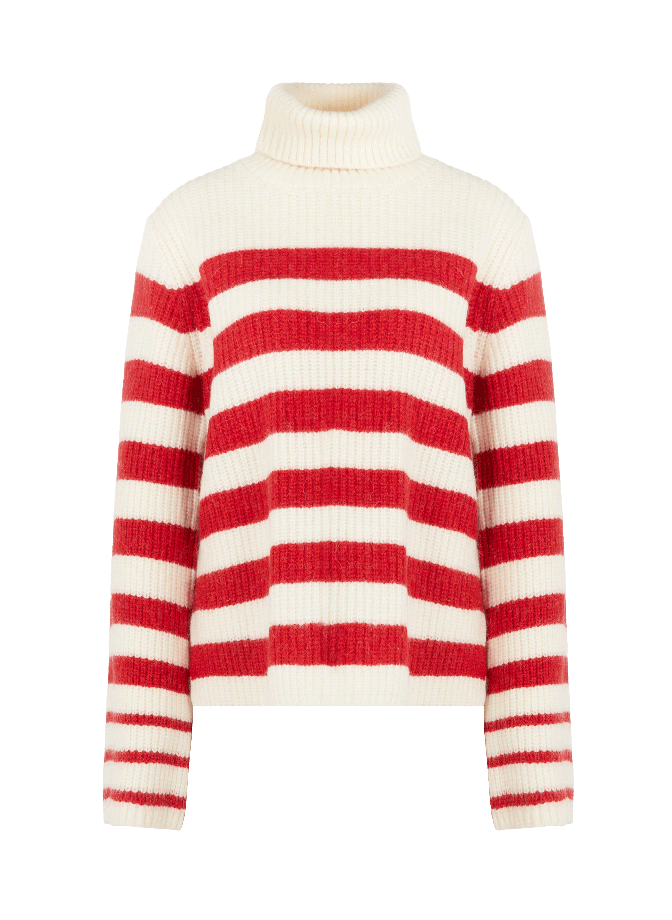 Pull Chikita rayé en laine et alpaga mélangés