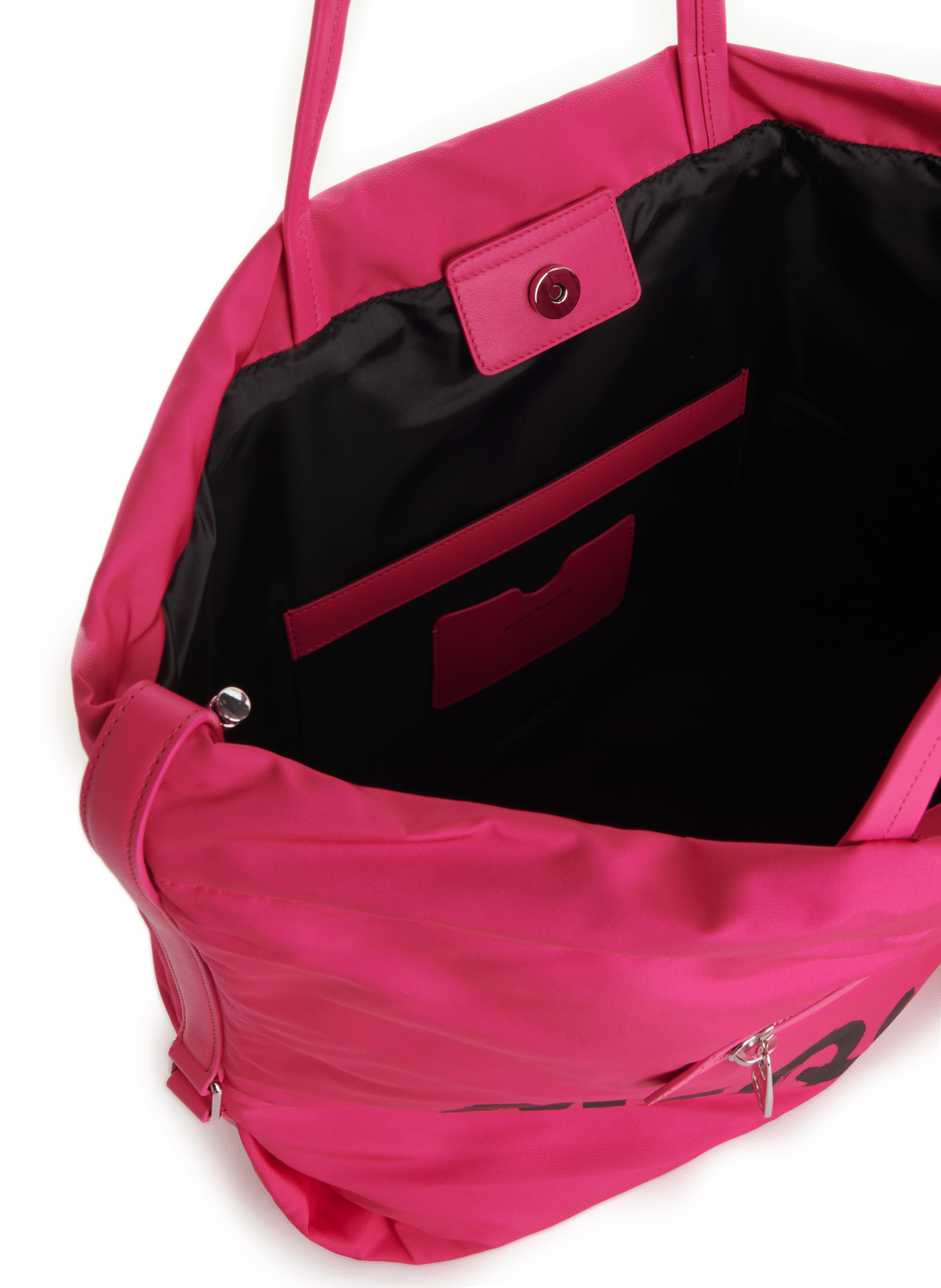 The Bundle nylon tote bag ALEXANDER MCQUEEN Pink