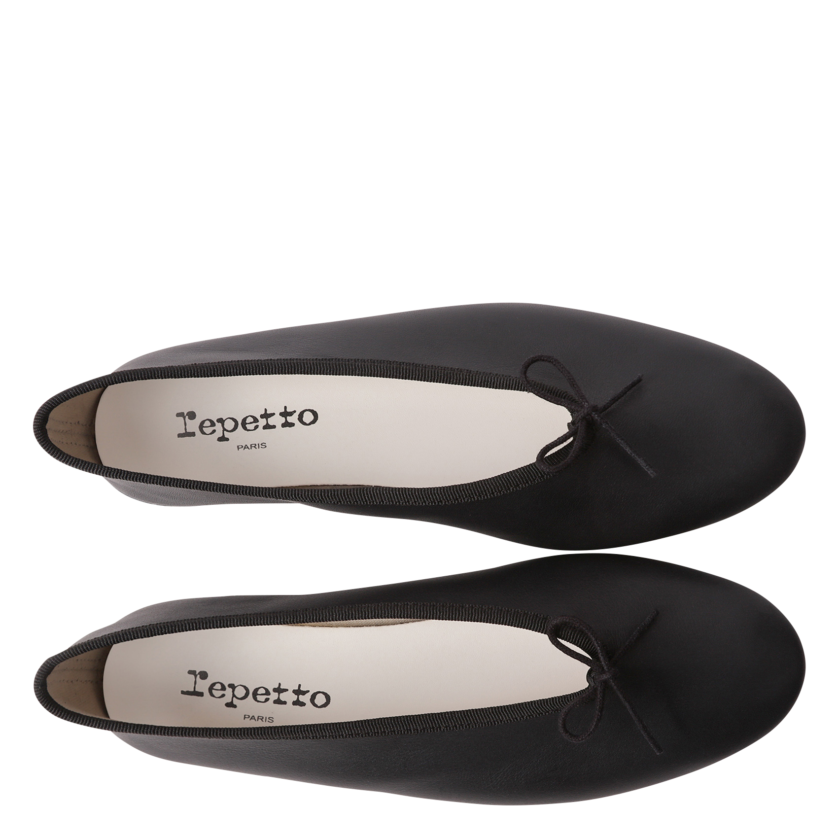 Ballerines en cuir lilouh REPETTO Noir