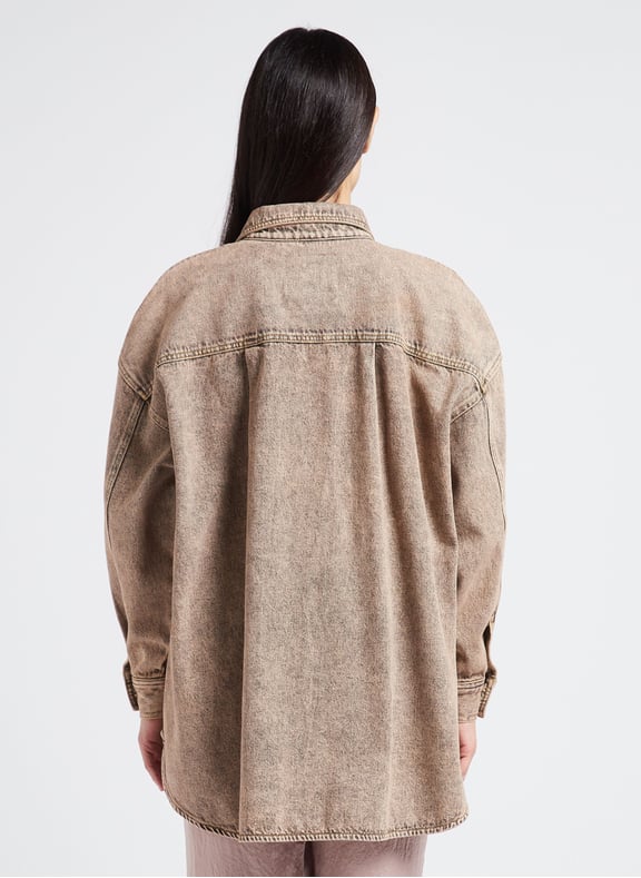 SURCHEMISE COL CLASSIQUE EN COTON BLINEWOOD - AMERICAN VINTAGE pour ...